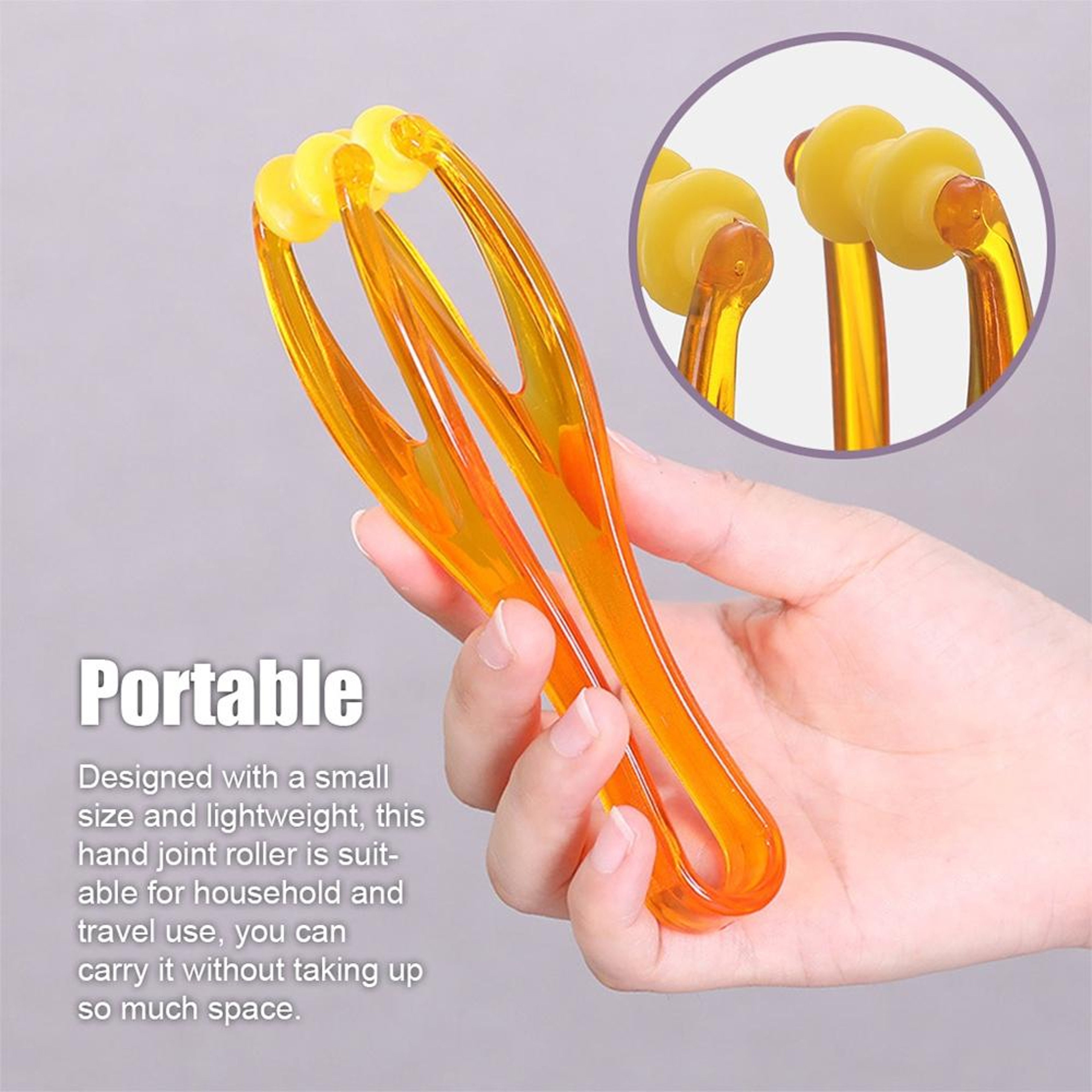 SlimGrip Finger  Palm Massage Roller For Hand Relaxation And Finger Toning 4