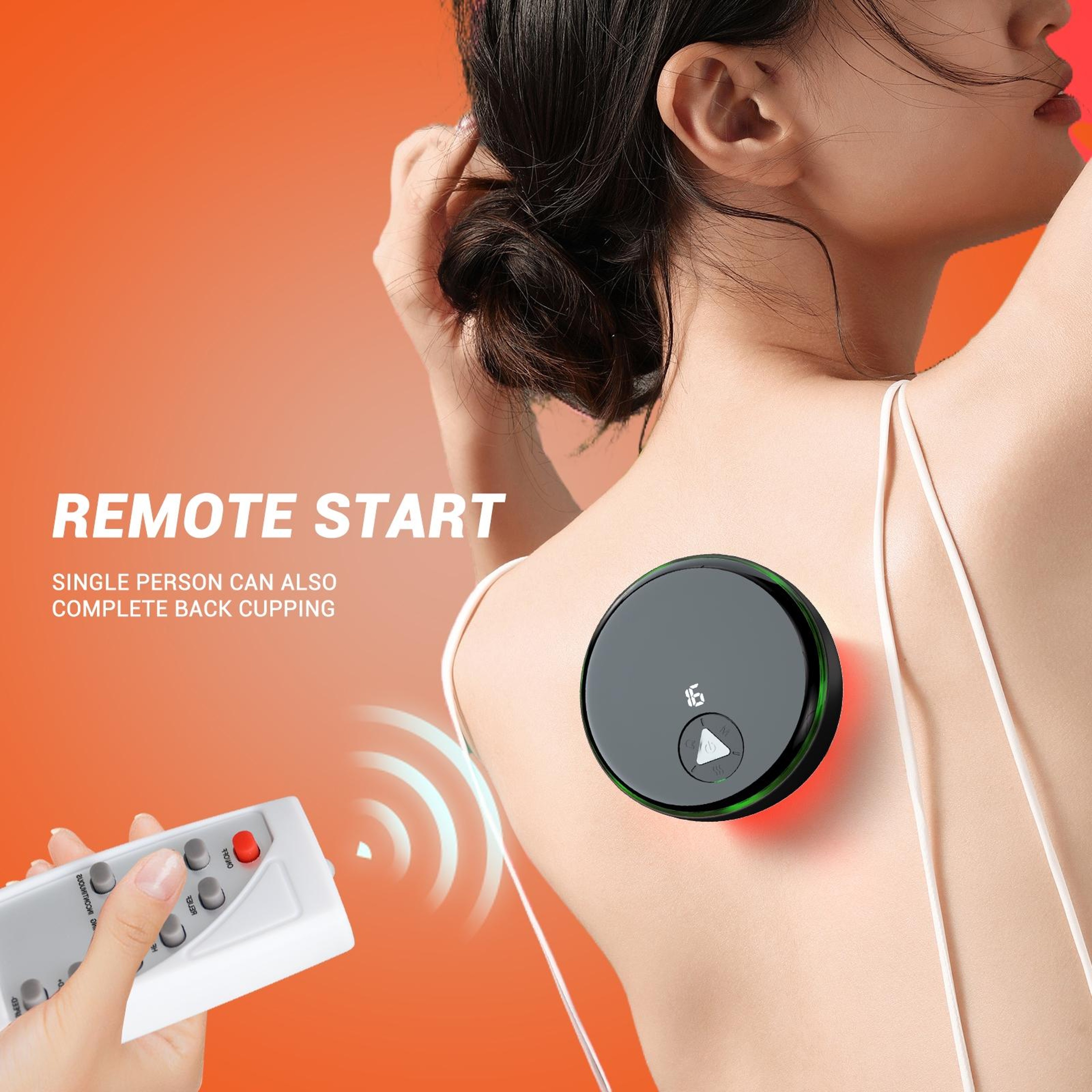 Smart Heated Electric Cupping Massager With Remote Control  Deep Tissue Heat Therapy 9