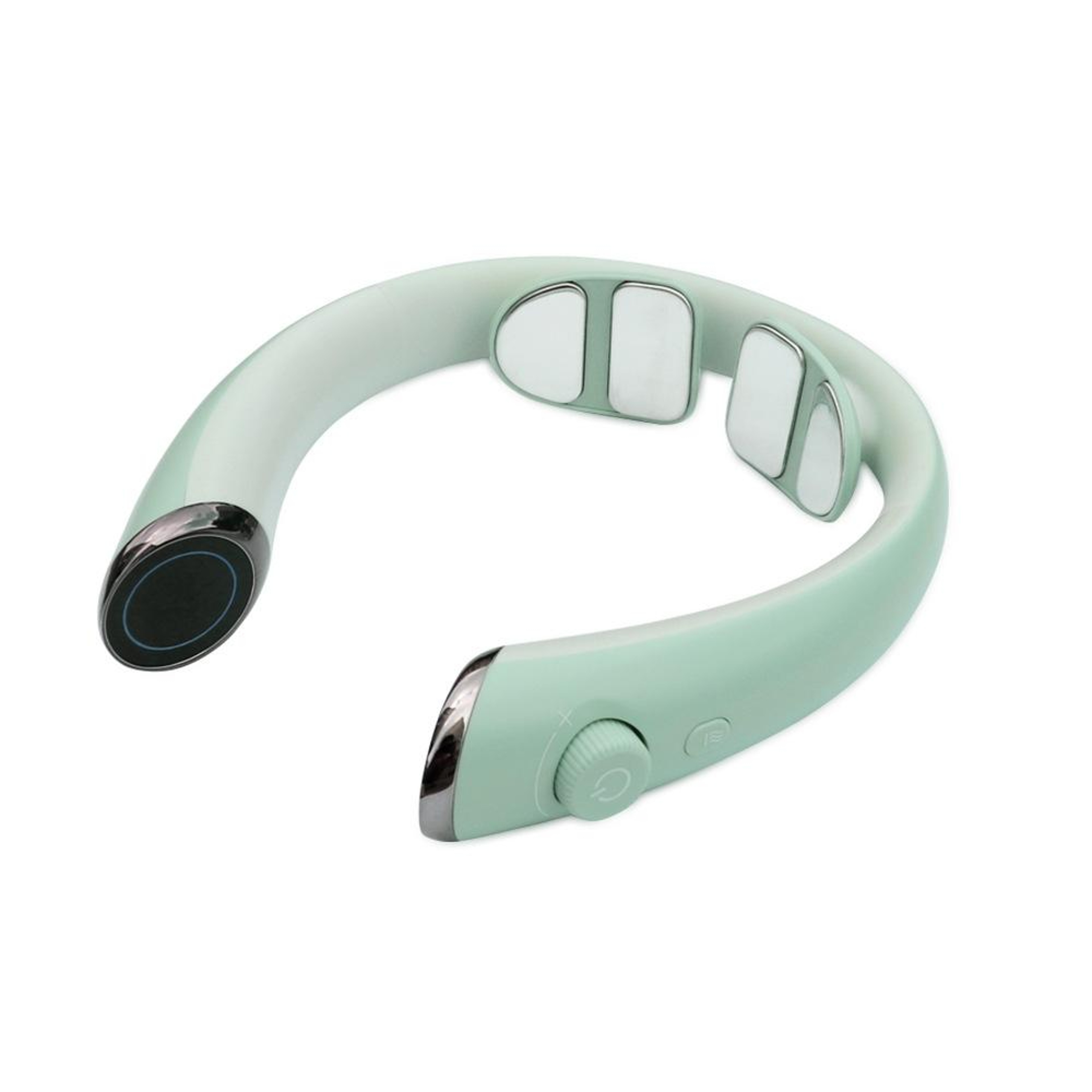 Smart EMS Neck Massager With Heat Therapy 6 Modes  USB Rechargeable Pain Relief 1