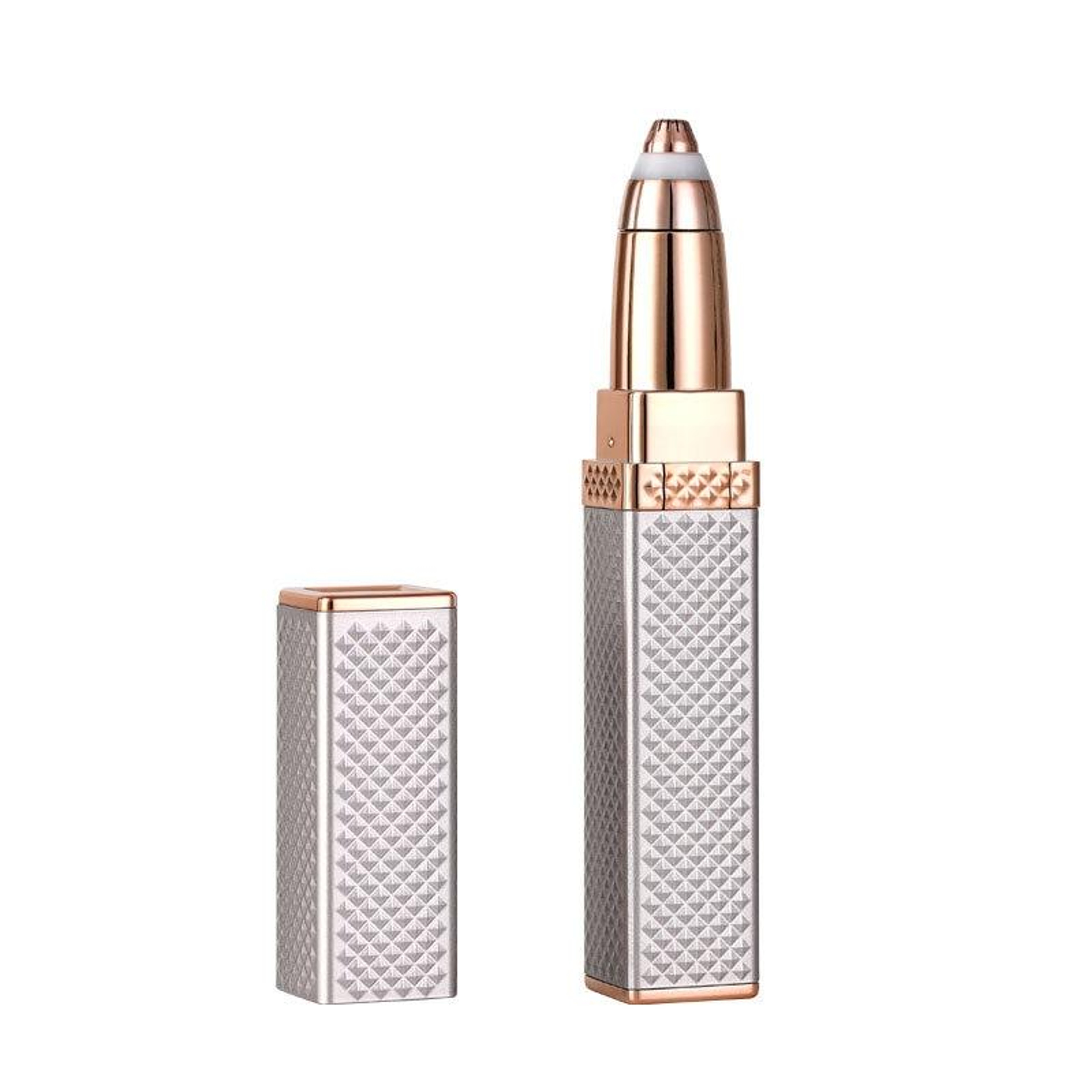 2 In 1 USB Rechargeable Eyebrow Trimmer  Facial Hair Remover For Women 0
