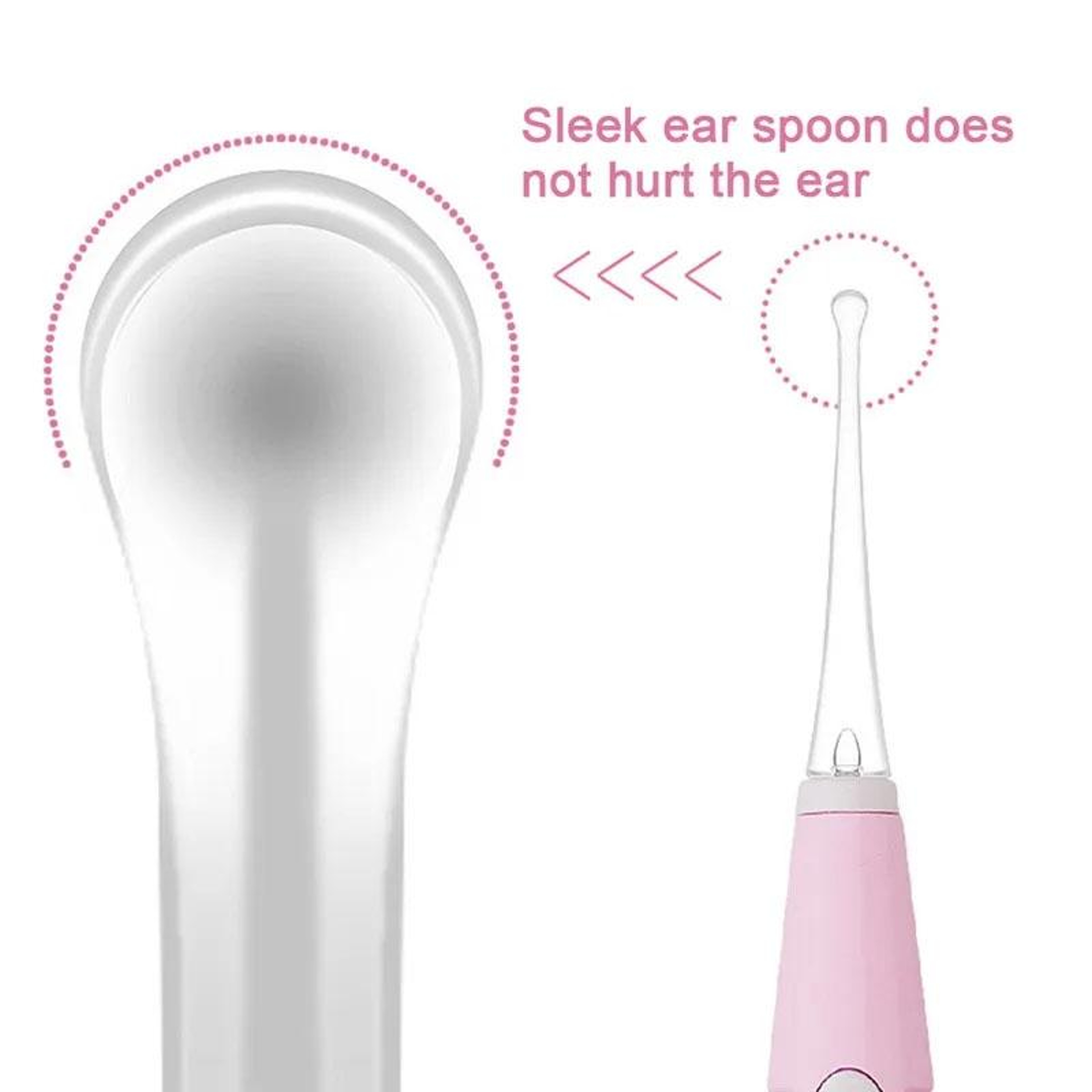 LED Light Ear Wax Cleaner For Kids  Babies Safe Illuminated Ear Cleaning Scoop 4