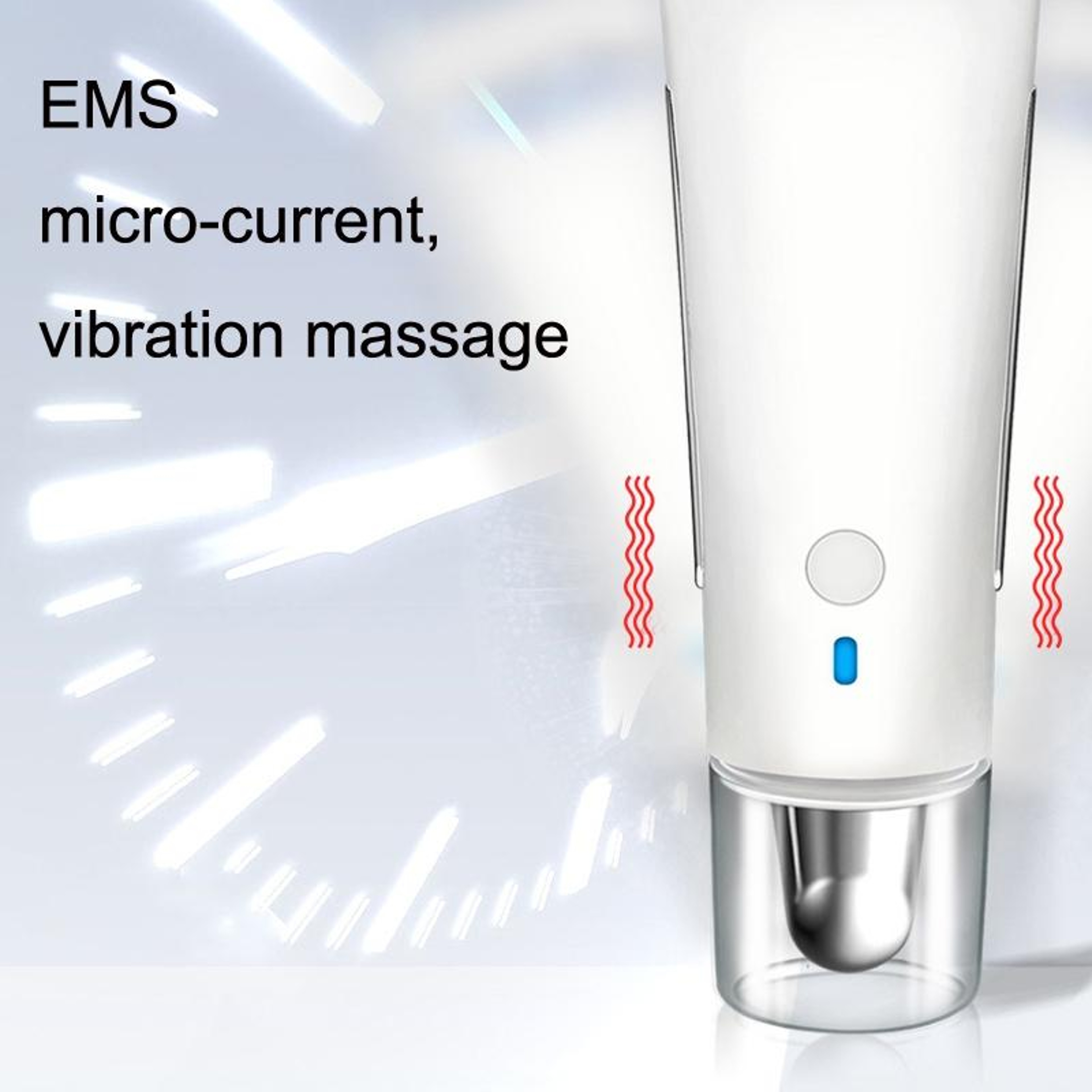 EMS Heated Eye Massage Pen For Dark Circles Puffiness  Fine Line Care 3