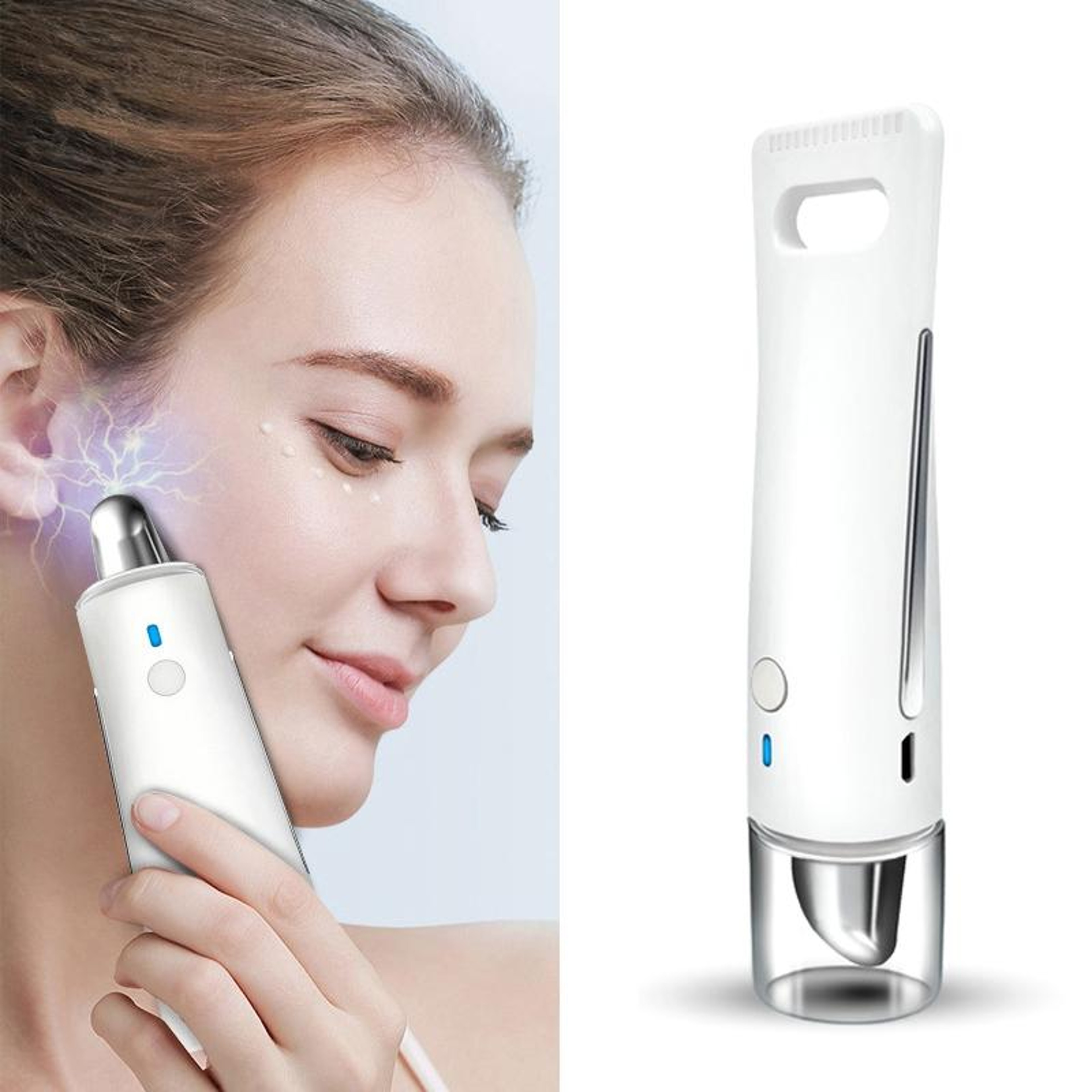 EMS Heated Eye Massage Pen For Dark Circles Puffiness  Fine Line Care 4