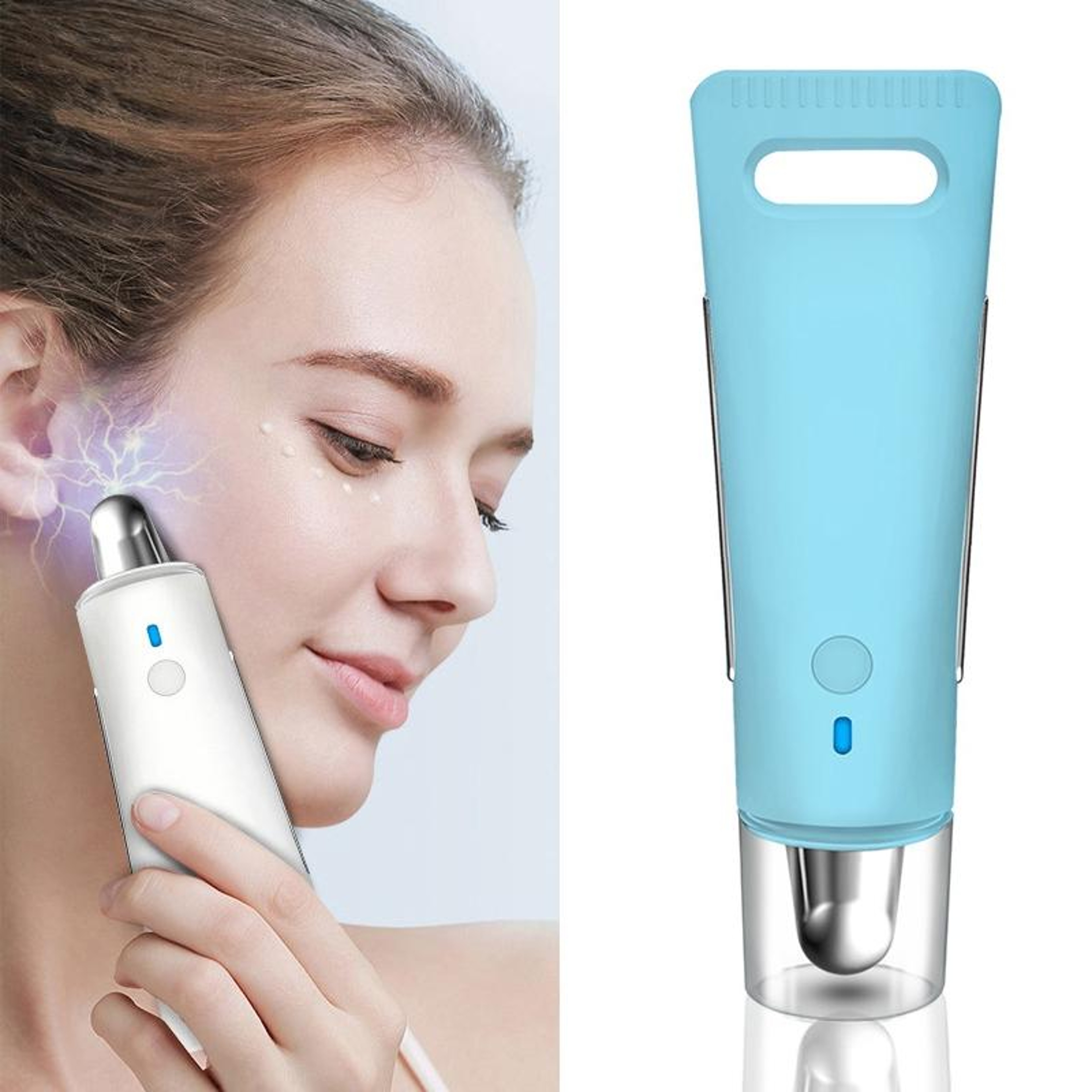 EMS Heated Eye Massage Pen For Dark Circles Puffiness  Fine Line Care 1