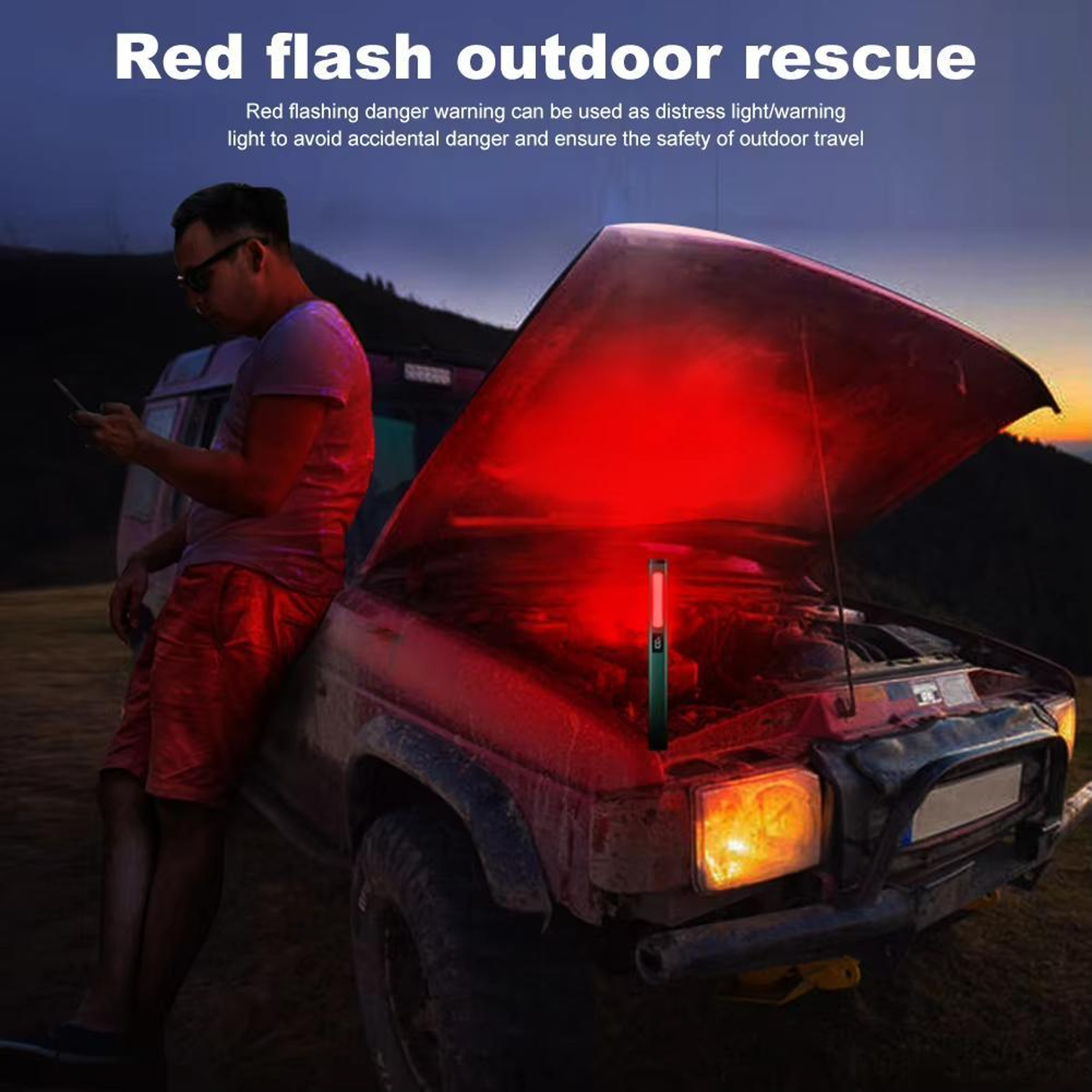 Magnetic COB LED Work Light Pen USB Rechargeable Flashlight For Auto Repair Camping  Emergency Use 10