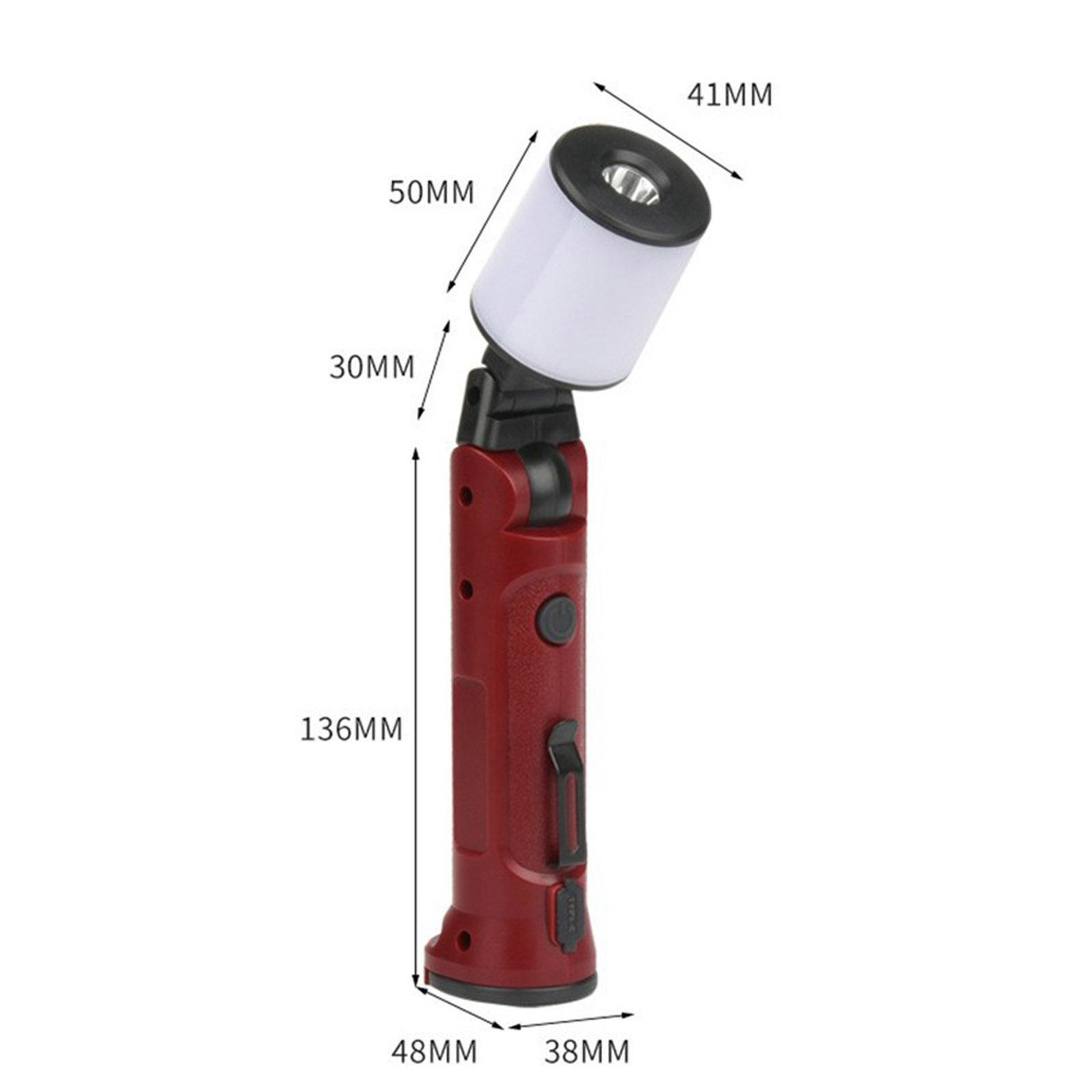 MagnaBeam Rechargeable COB Work Light With Magnetic Base Type C Charging  Camping Flashlight 4