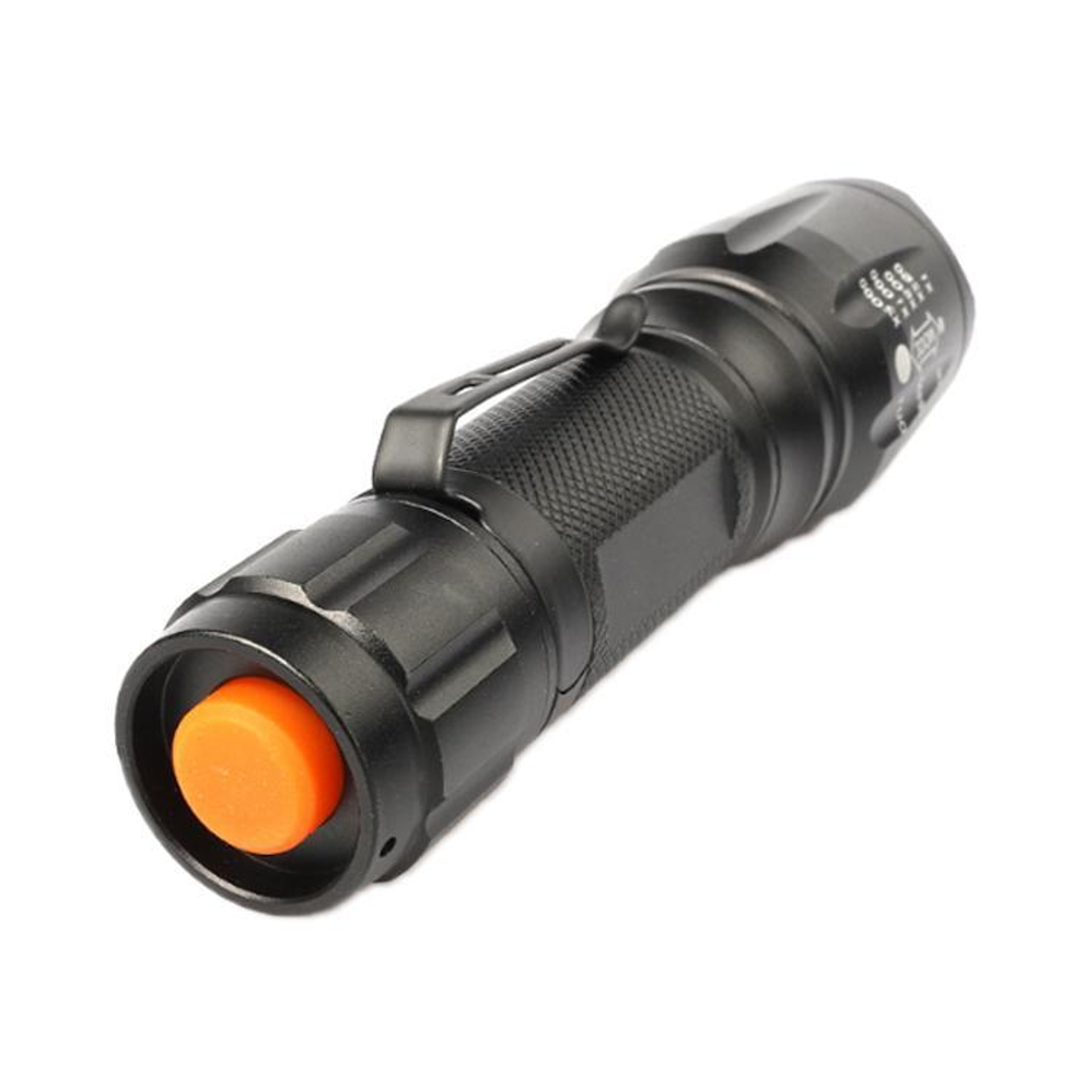 Cree T6 Zoom LED Flashlight Pen Clip Long Range Waterproof Tactical Torch 5