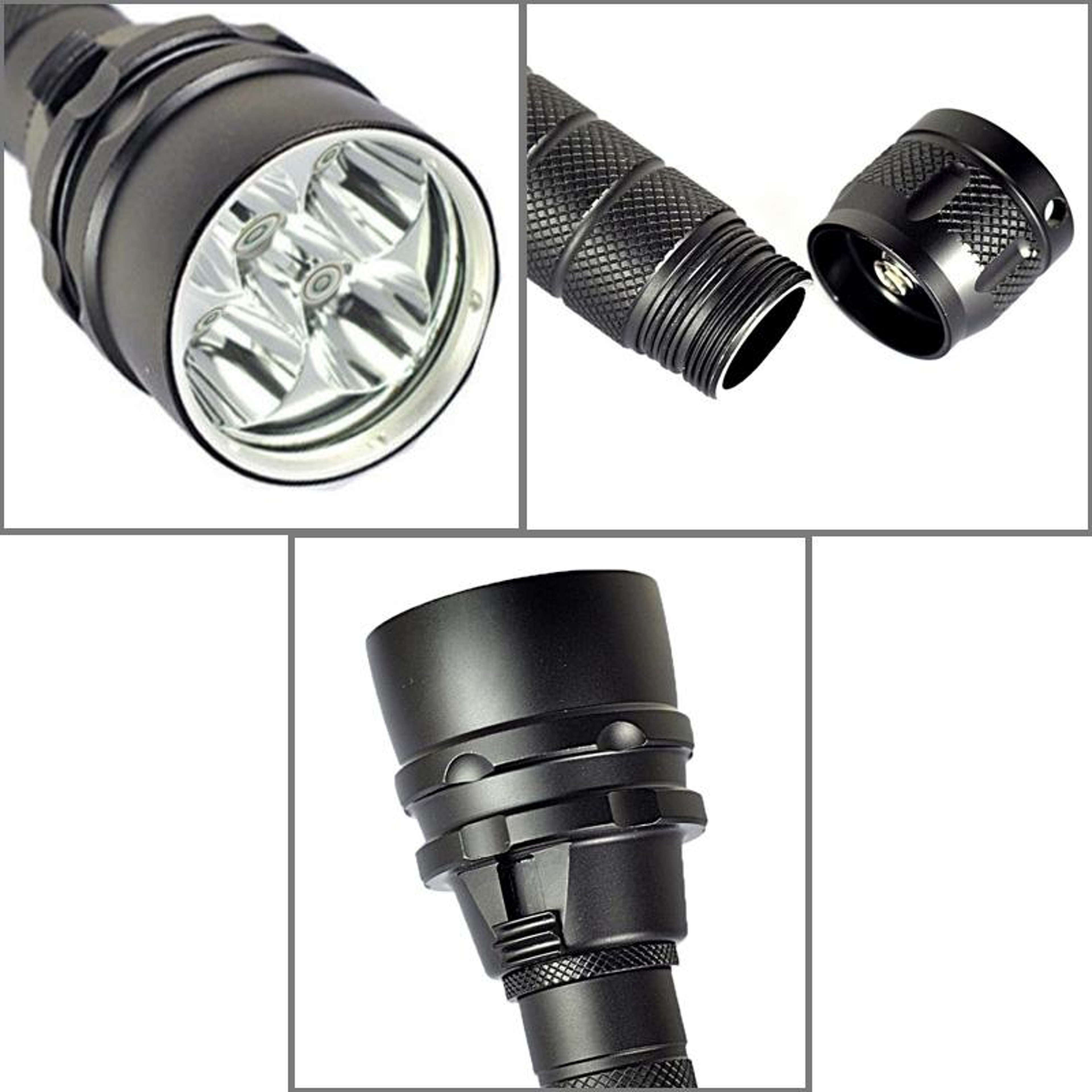 5000LM UV Diving Flashlight 150M Waterproof Purple Light Torch For Diving Leak Detection  Outdoor U 3