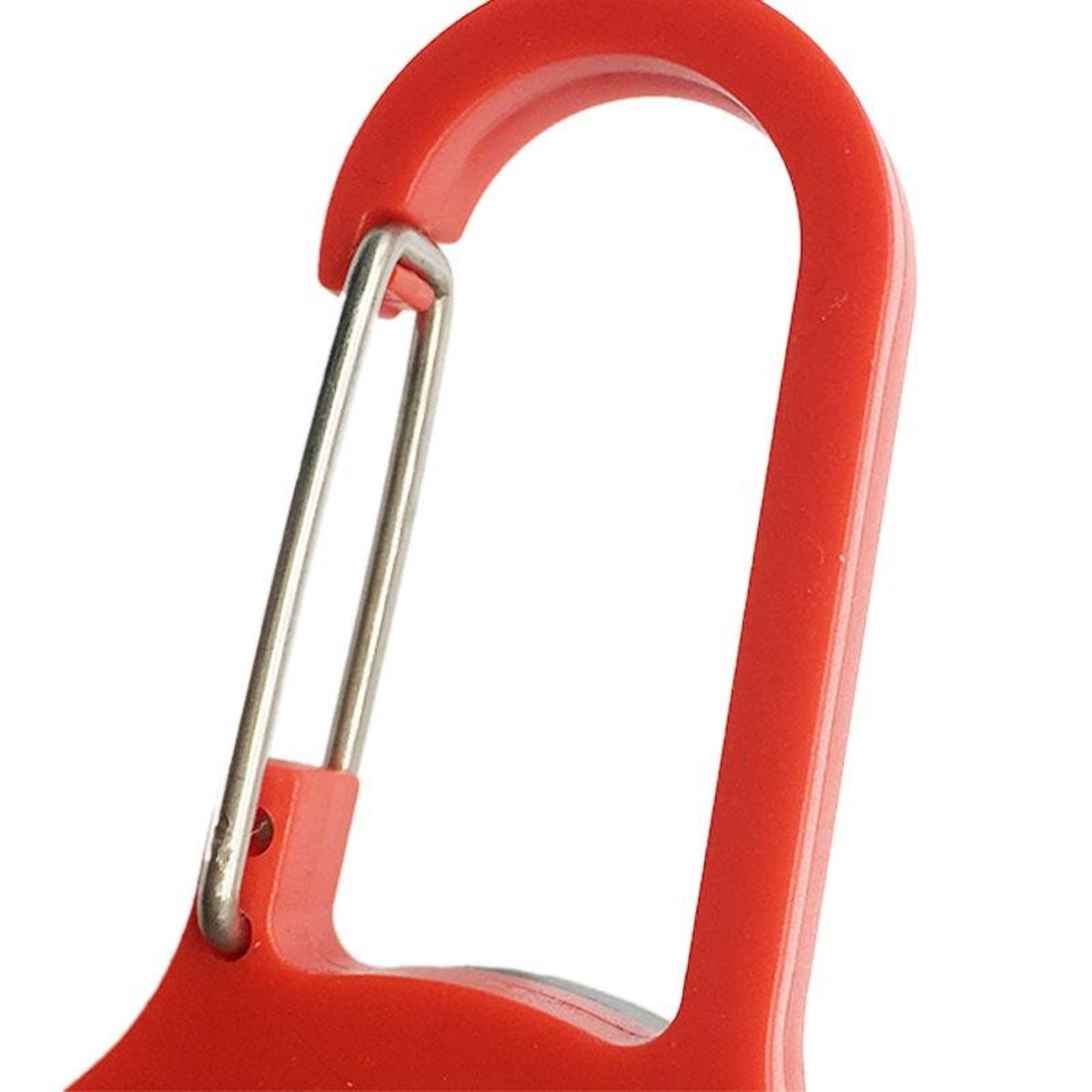 Mini COB Flashlight Keychain Carabiner Lights With SOS Mode For Camping Fishing  Emergencies 4