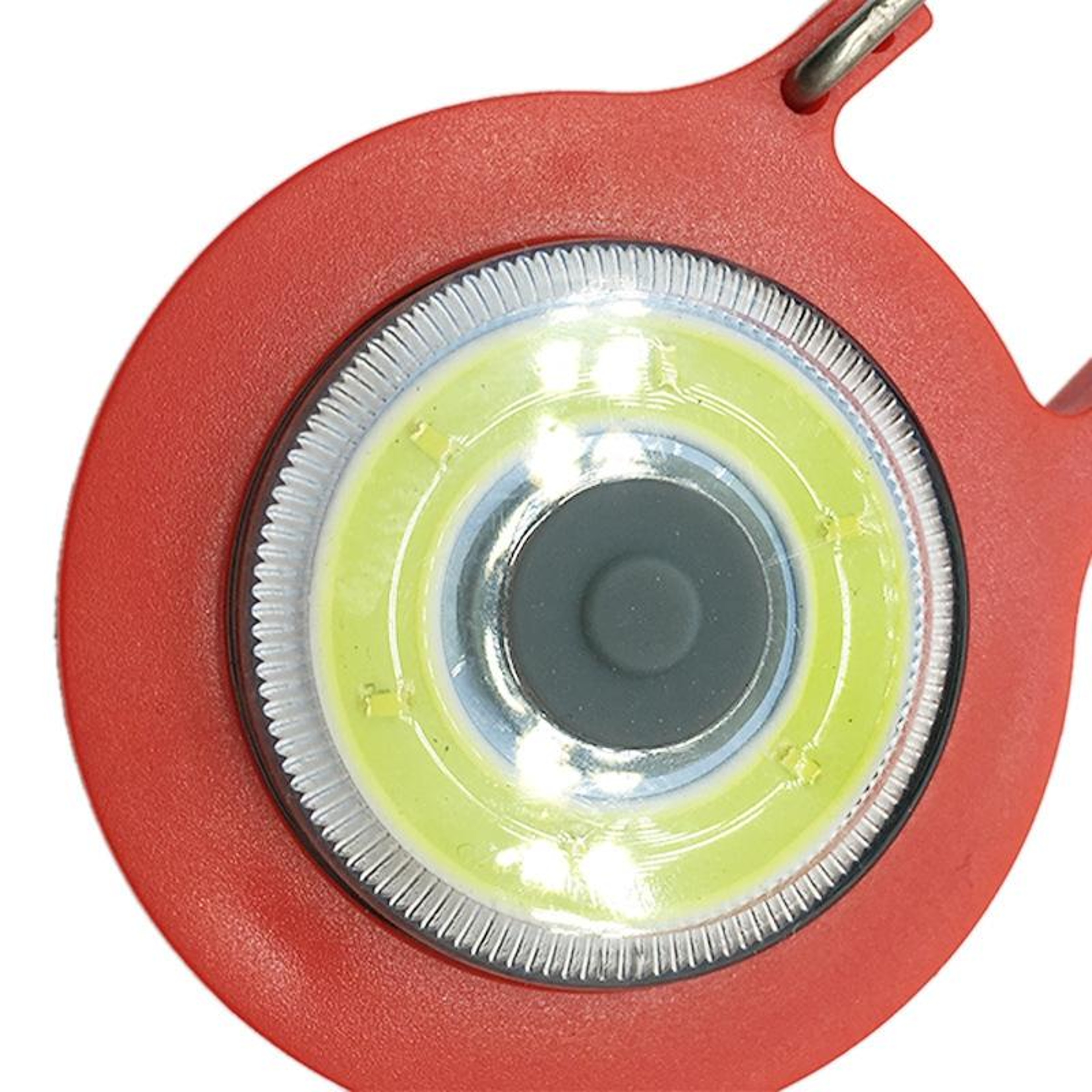 Mini COB Flashlight Keychain Carabiner Lights With SOS Mode For Camping Fishing  Emergencies 7