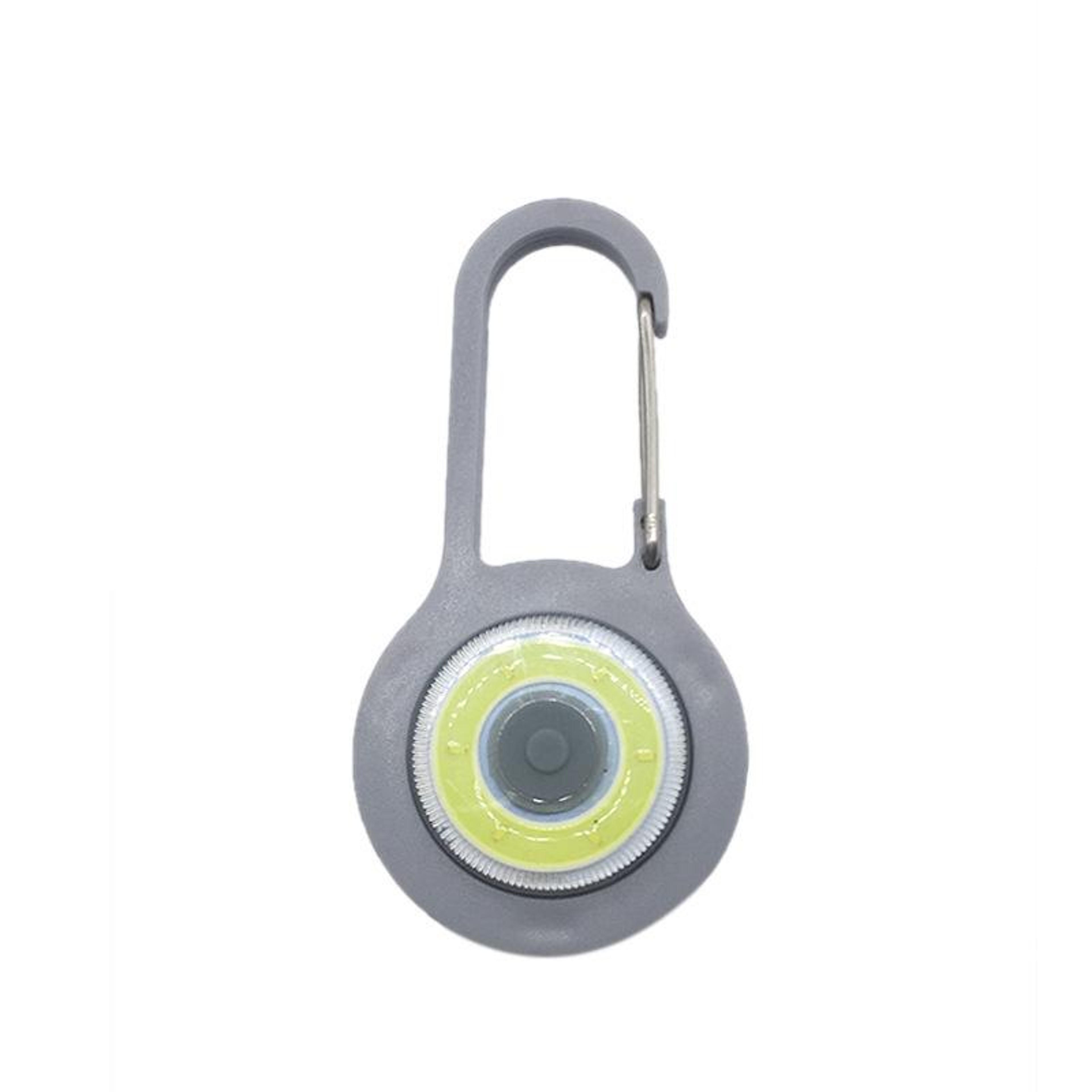 Mini COB Flashlight Keychain Carabiner Lights With SOS Mode For Camping Fishing  Emergencies 2