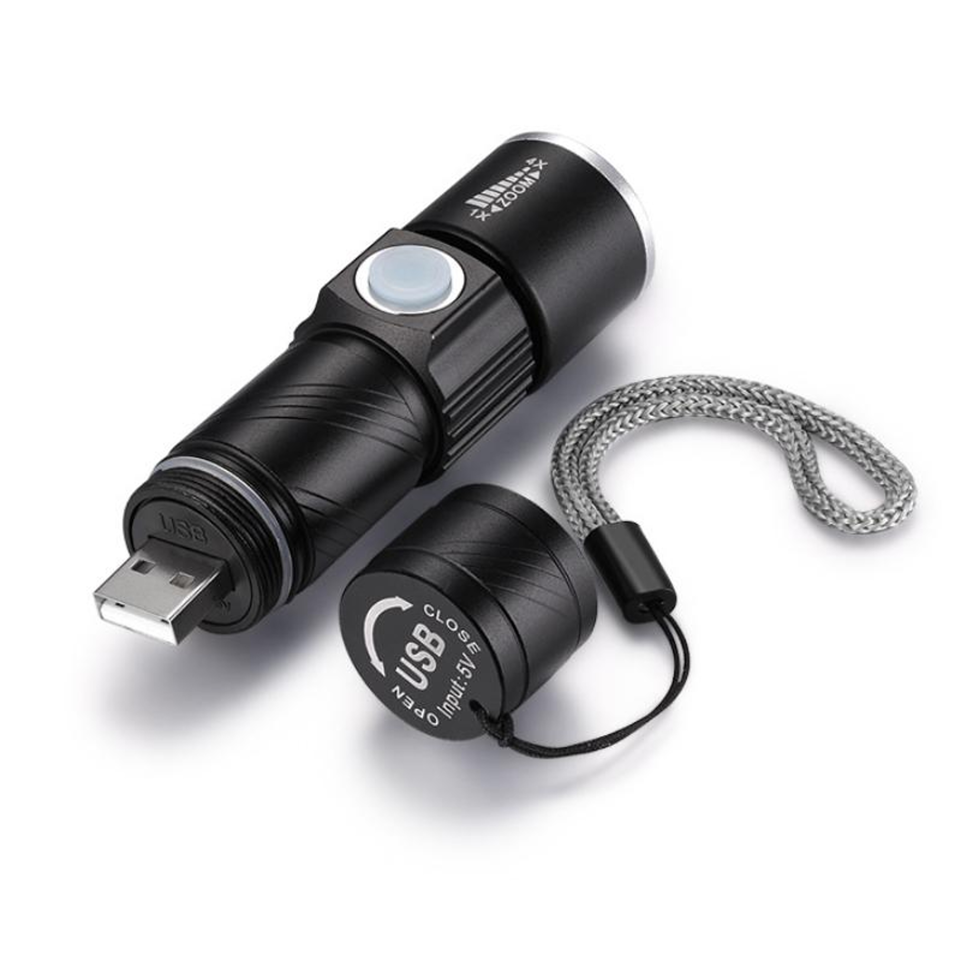 Rechargeable UV Flashlight For Jade  Gemstone Inspection With Adjustable Focus 6