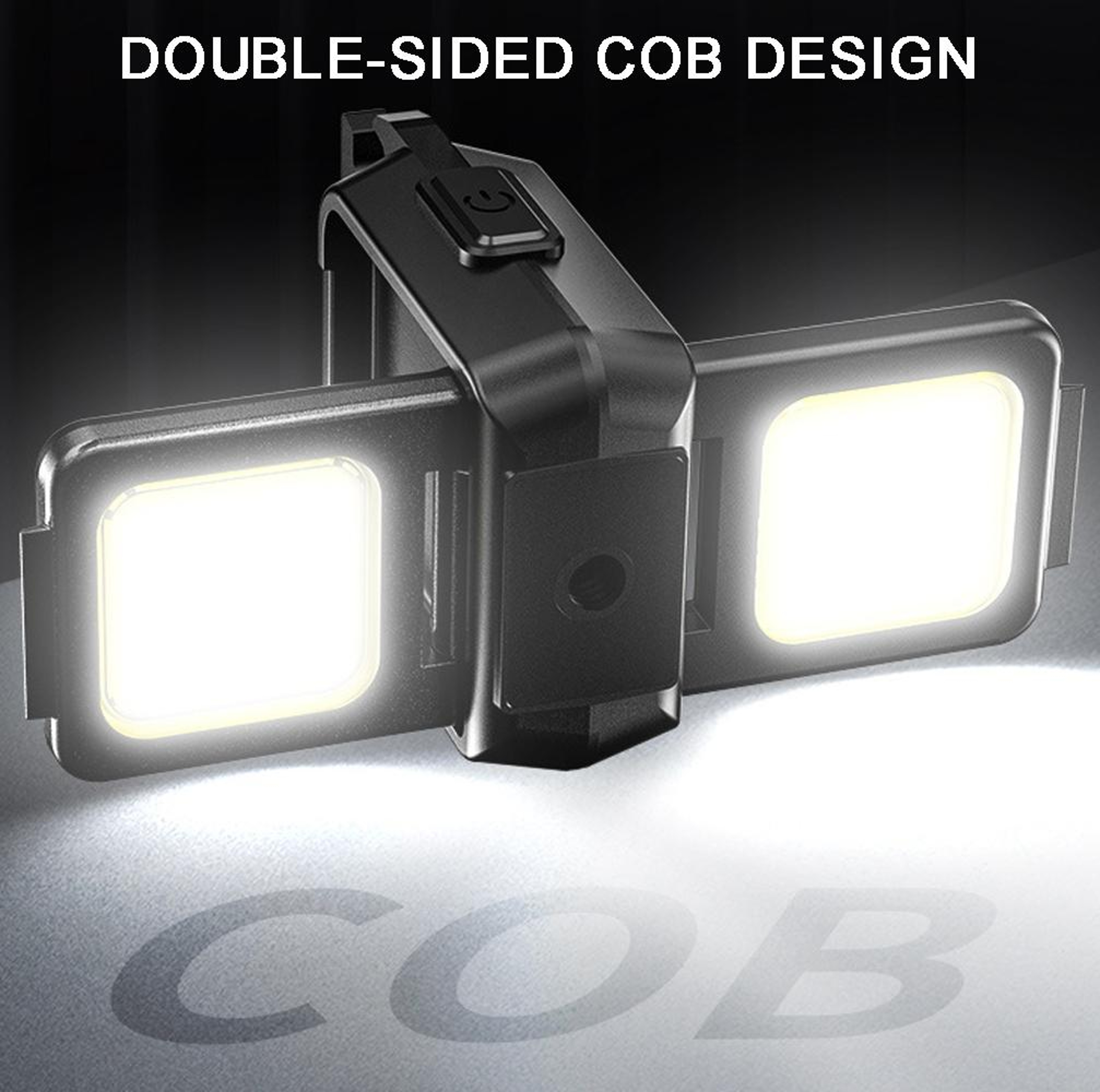 Portable Mini COB Keychain Flashlight USB Rechargeable Bright Camping Light 4