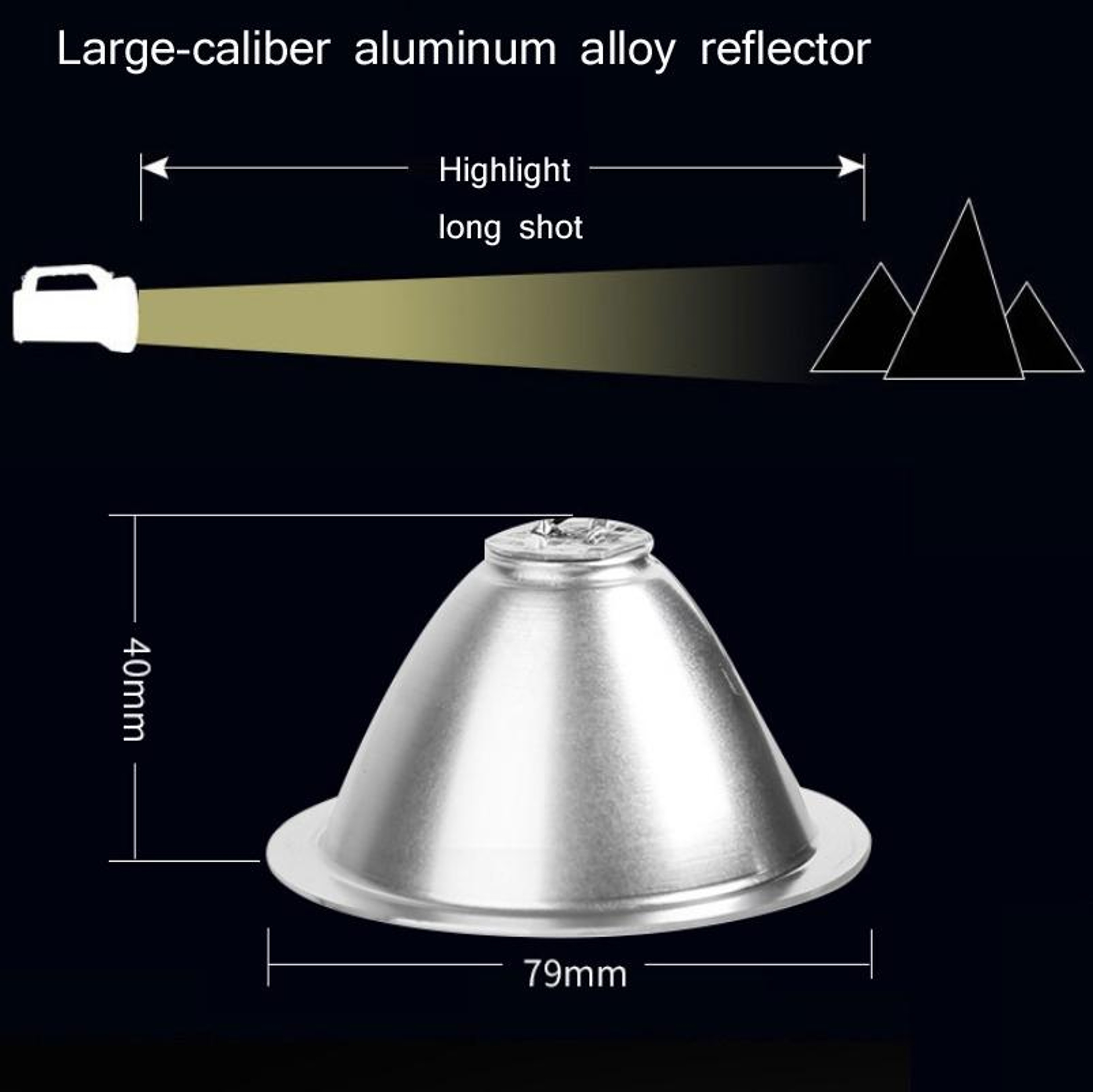 YAGE H103 Rechargeable Searchlight LED Spotlight Flashlight For Camping  Emergency Use 5