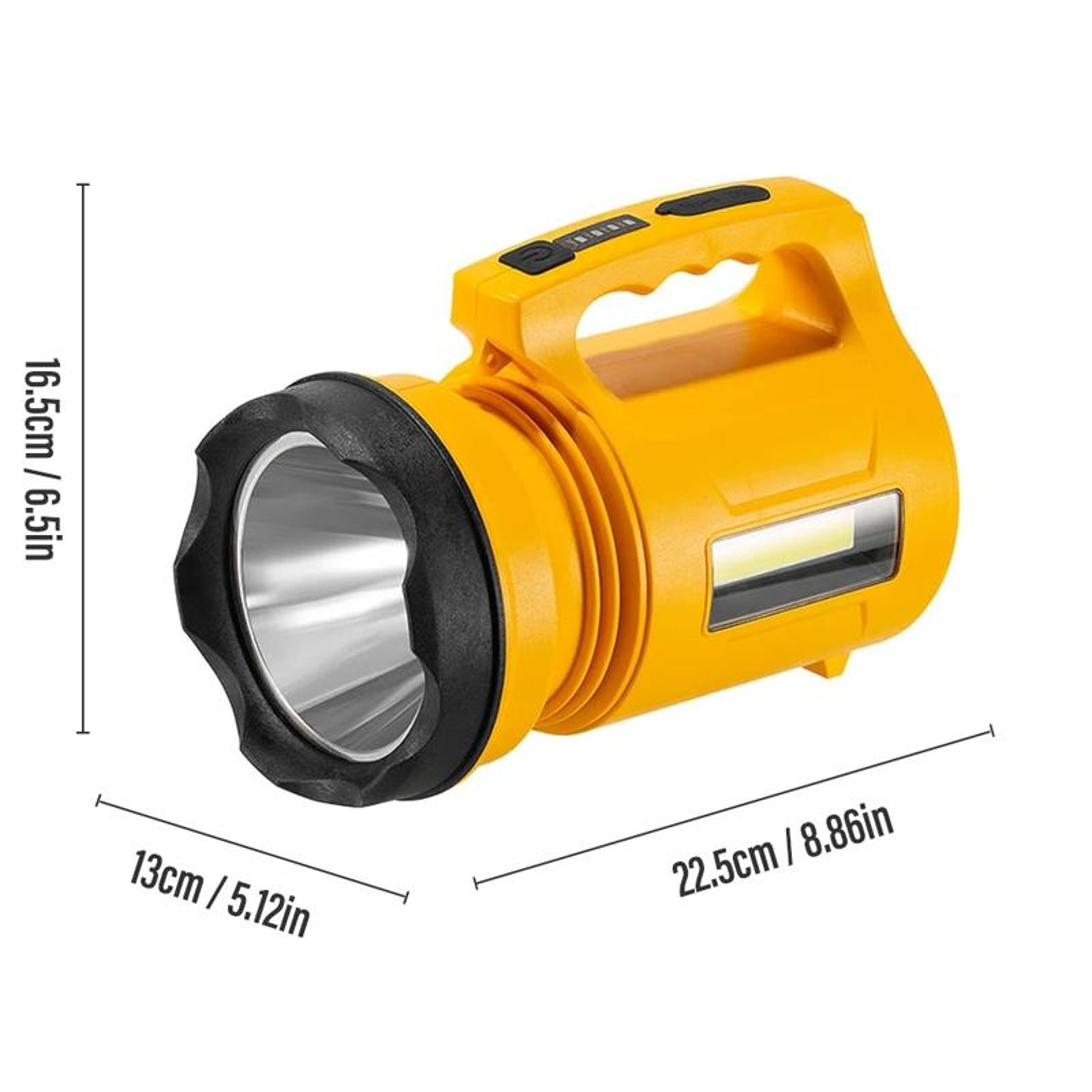E SMARTER Rechargeable RGB Cycling Searchlight 1700LM Outdoor LED Spotlight With Type C Charging 7