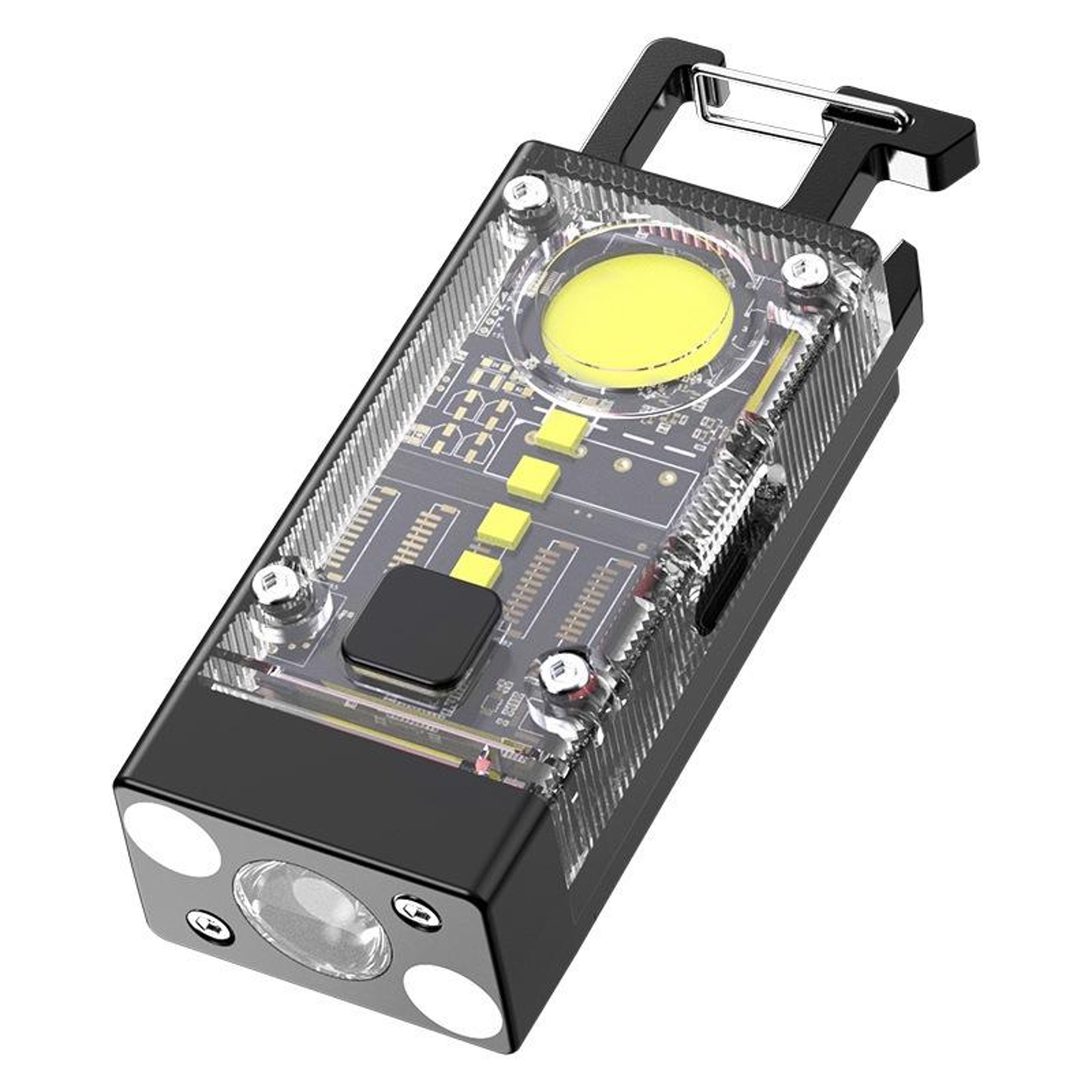 Solar Powered Mini Keychain LED Light For Camping  Outdoors 0