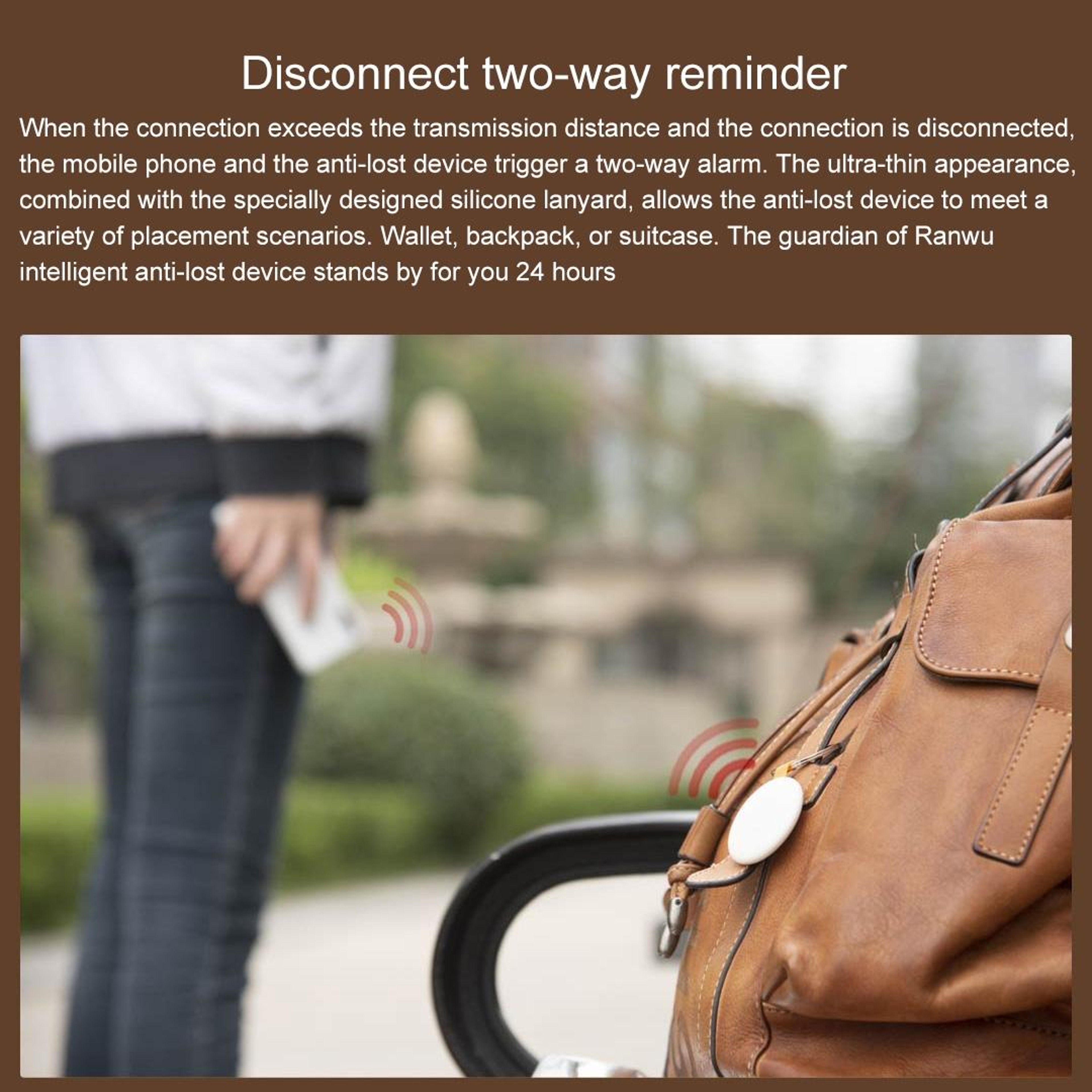 Bluetooth Anti Lost Tracker Smart Key Finder For Wallets Bags  Luggage 5
