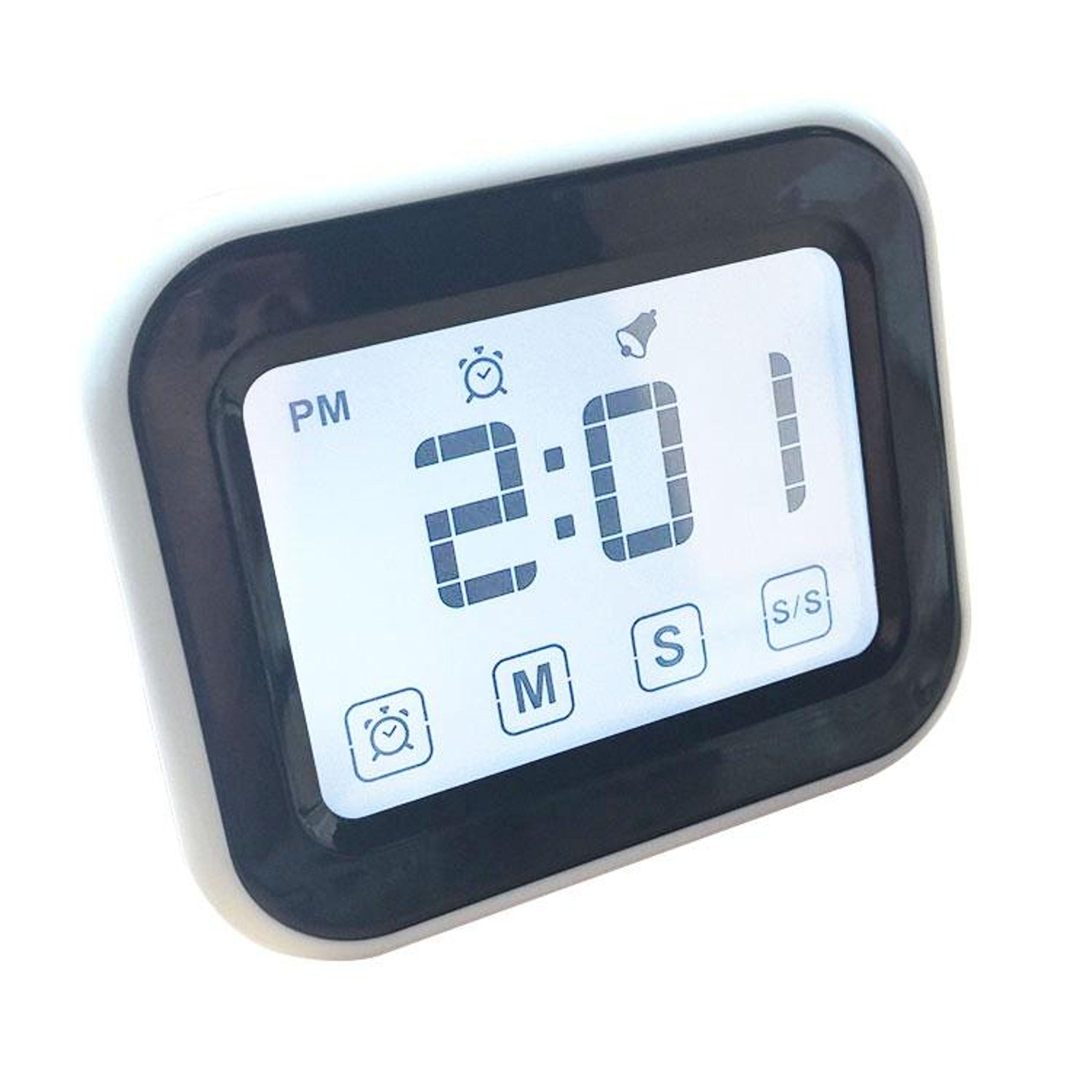 Smart Digital Kitchen Timer With Large LCD Touch Screen  Soft Night Light 0