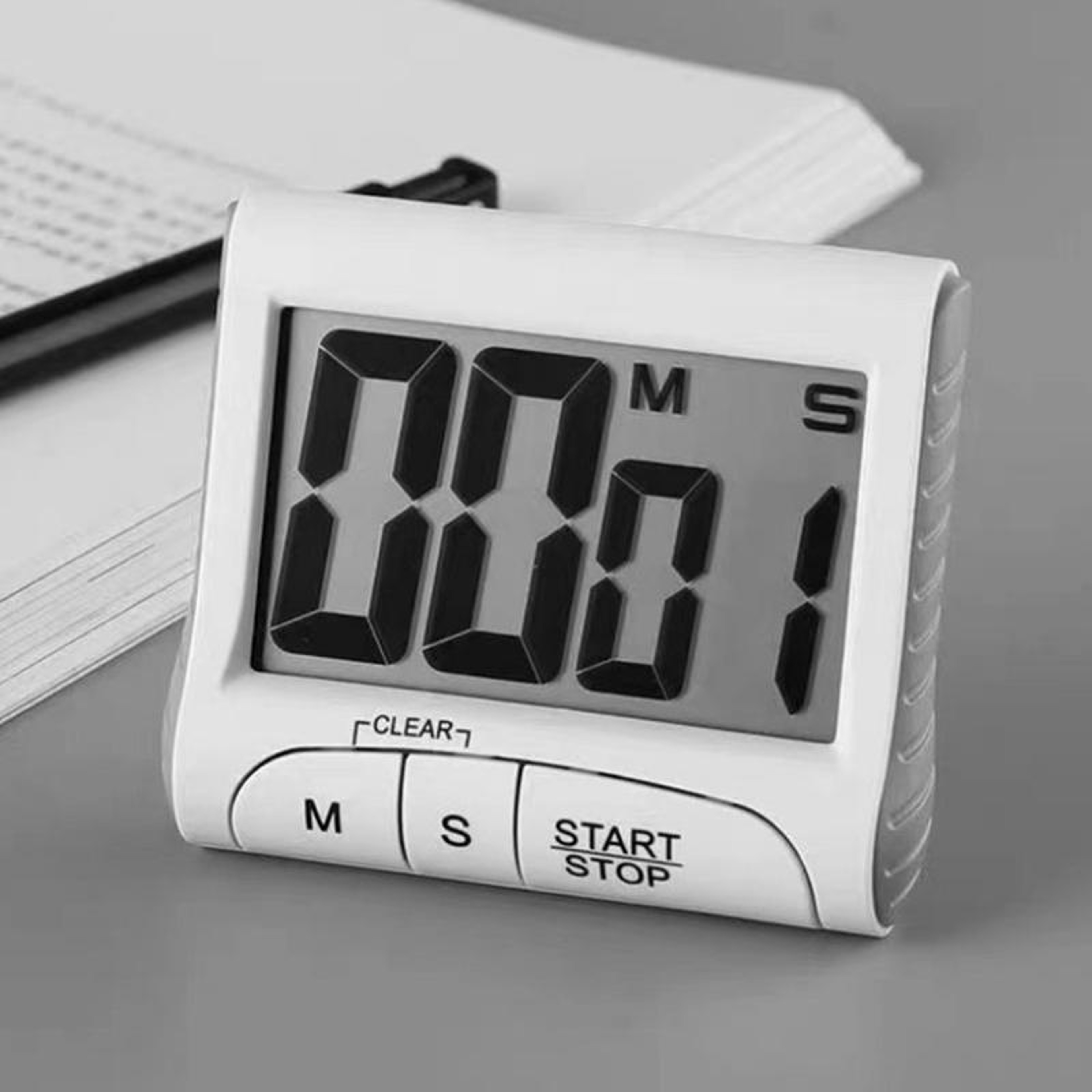 Magnetic Digital Kitchen Timer With Countdown  Count Up Display For Cooking Study  Productivity 5