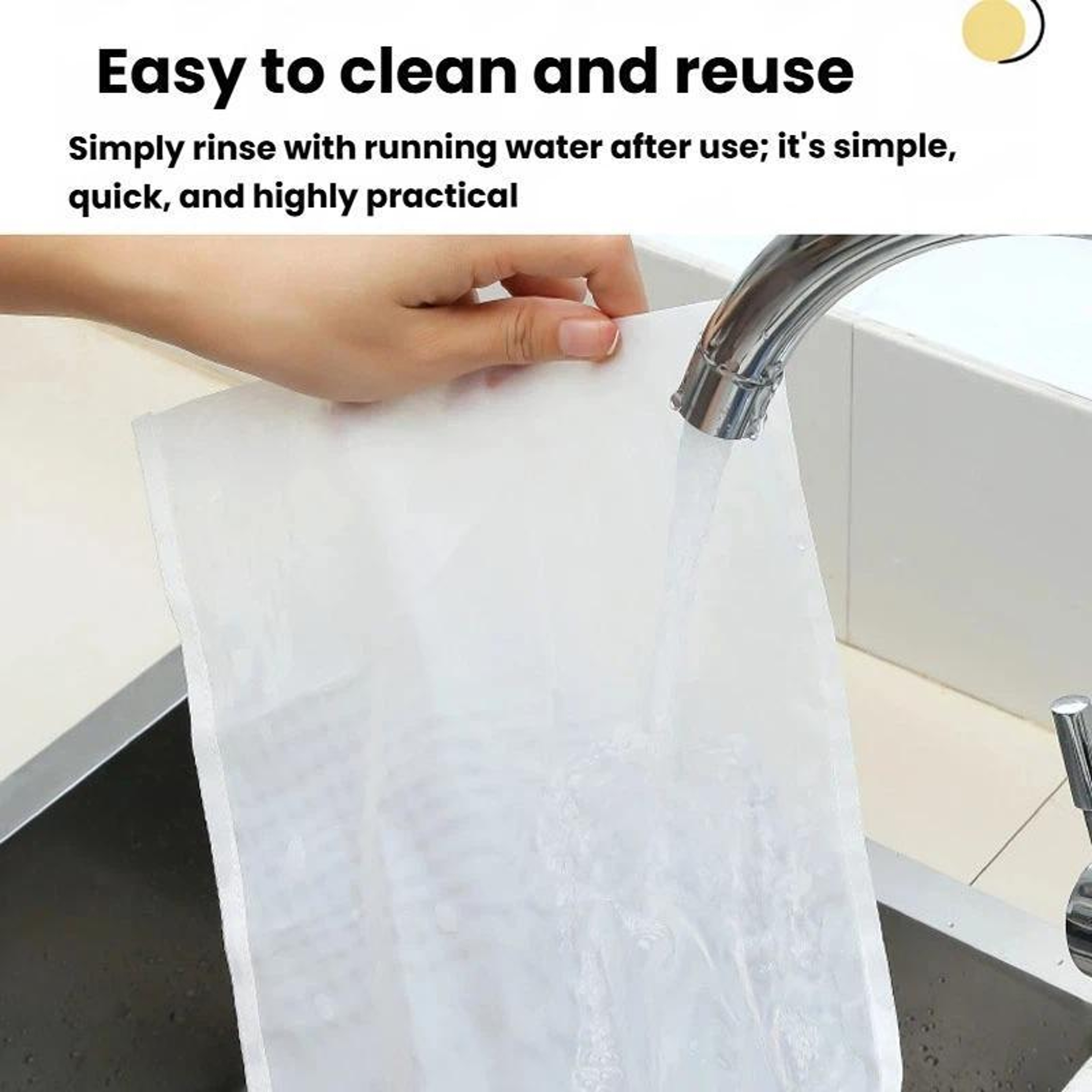 Premium Ultra Fine 100 Mesh Soy Milk Filter Bag  Fine Mesh Filter Bag Kitchen Strainer 4