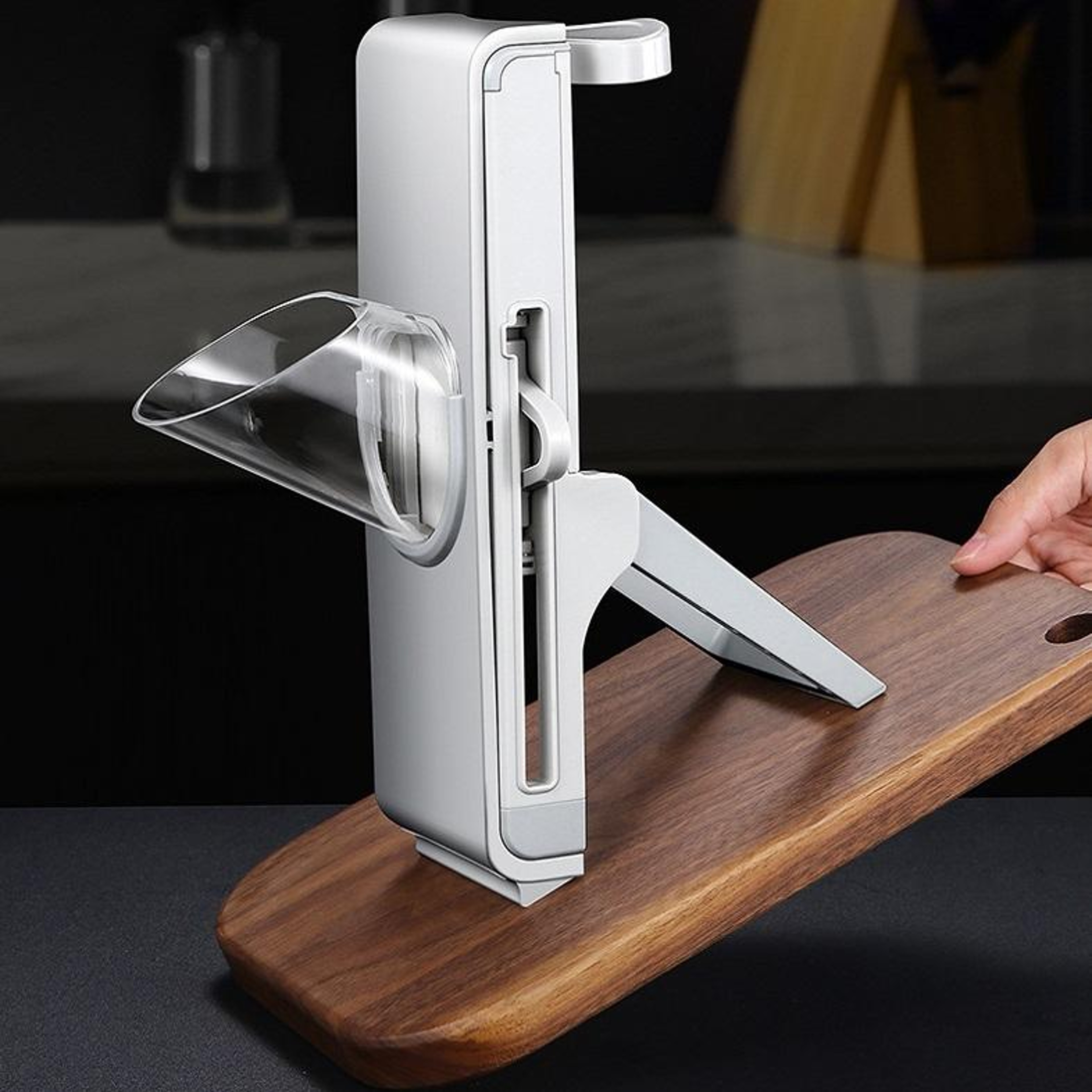 Premium Kitchen Manual Vegetable Slicer  Grater Food Prep Press 3