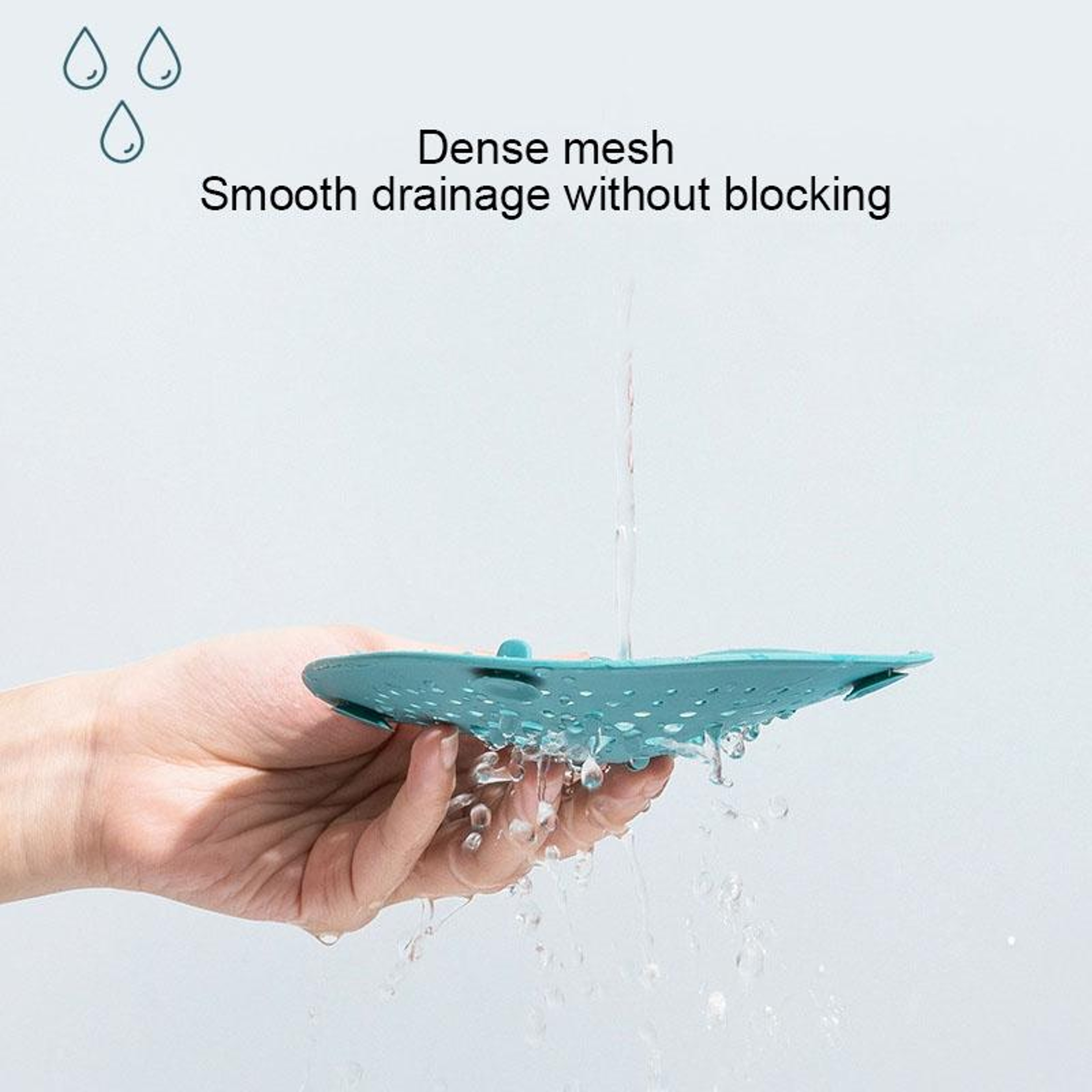 FlowGuard Reusable Sink Drain Strainer Anti Clog Filter For Kitchen  Bathroom Drains 5