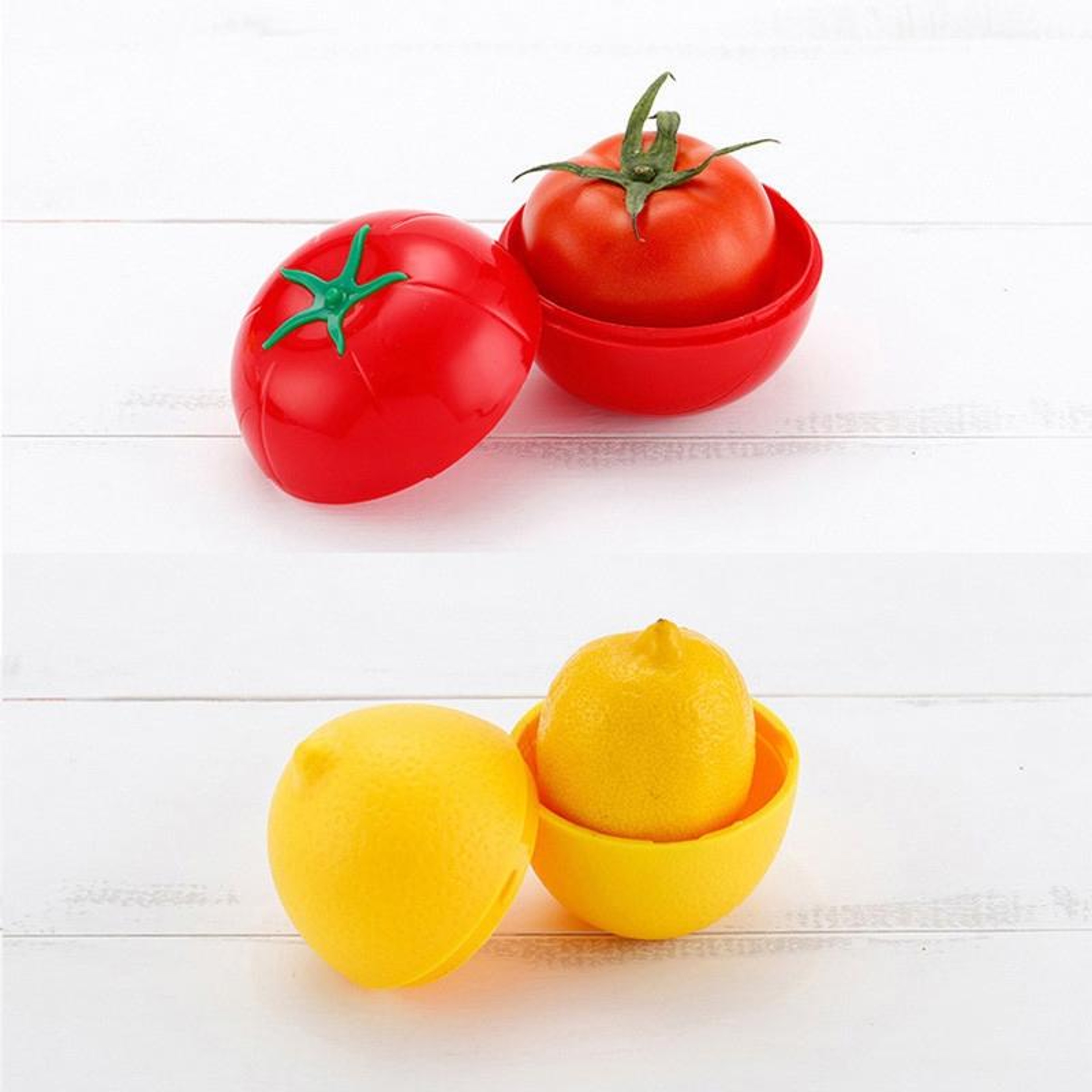 Kitchen Fresh Keeping Vegetable  Fruit Storage Box Set Reusable Food Storage Organizers 5