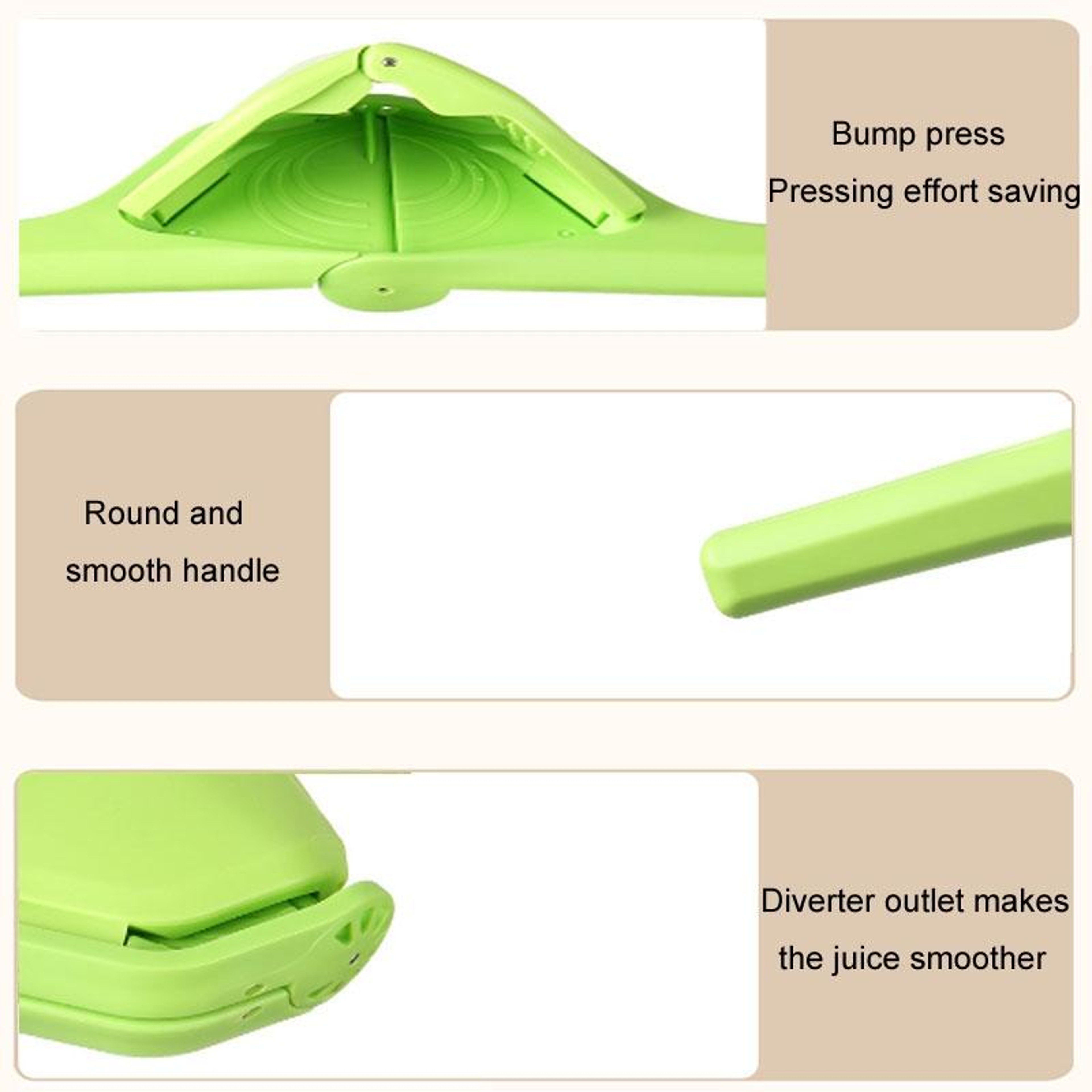Foldable Manual Lemon Juicer  Kitchen Citrus Fruit Squeezer 5