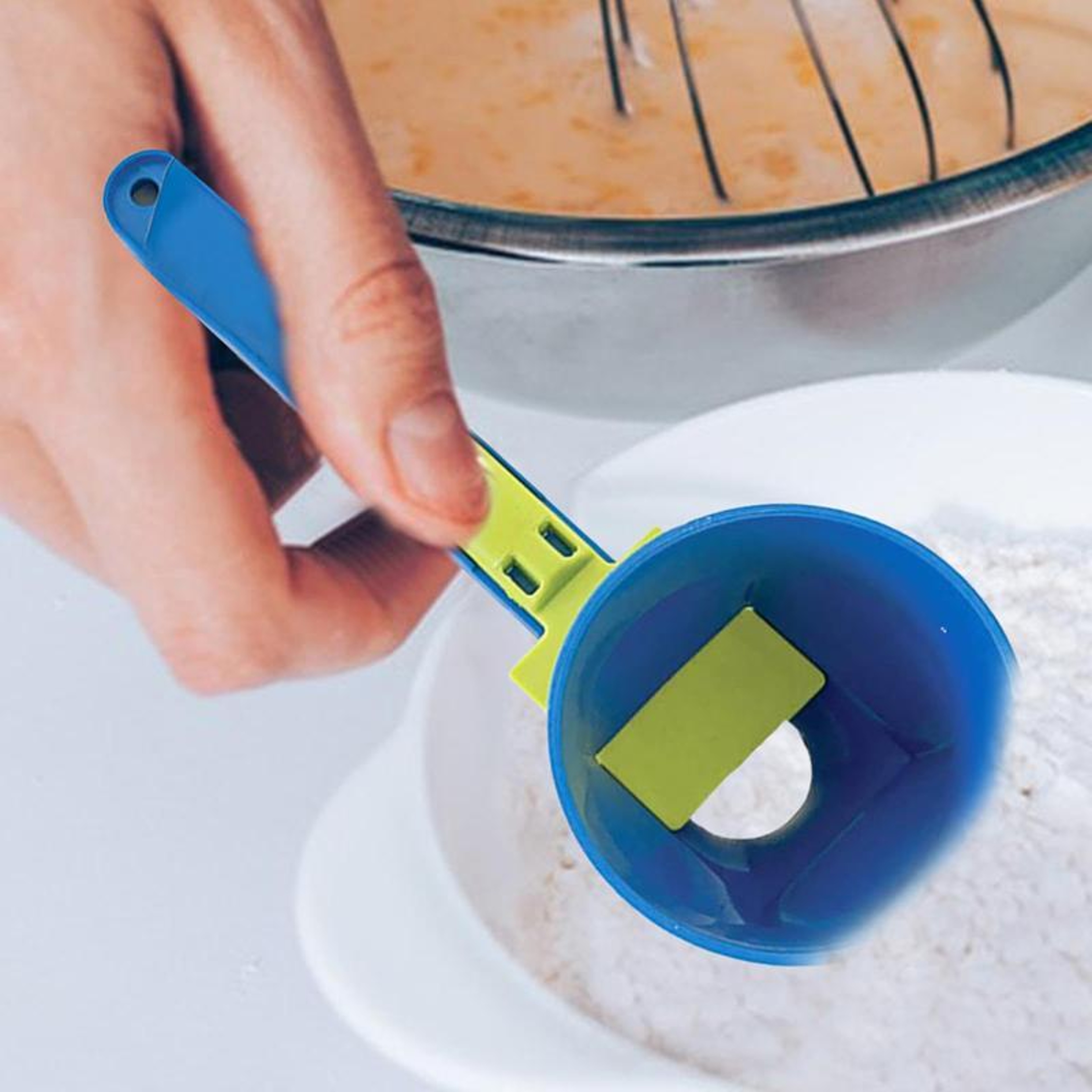 Multifunctional Leak Proof Protein Powder Scoop For Kitchen  Gym 4