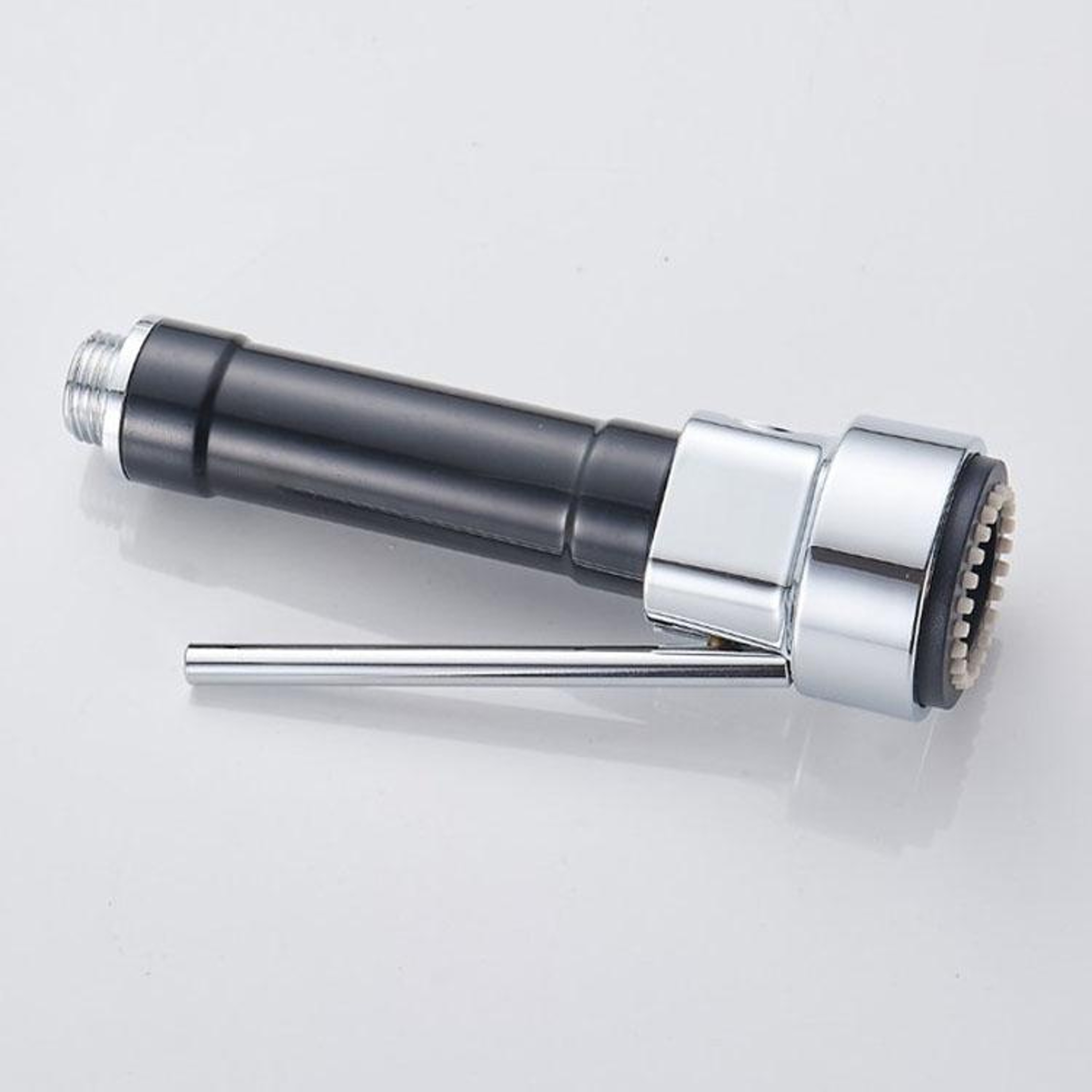 Kitchen Faucet Pull Out Sprayer Replacement Head Chrome ABS Nozzle – view 4