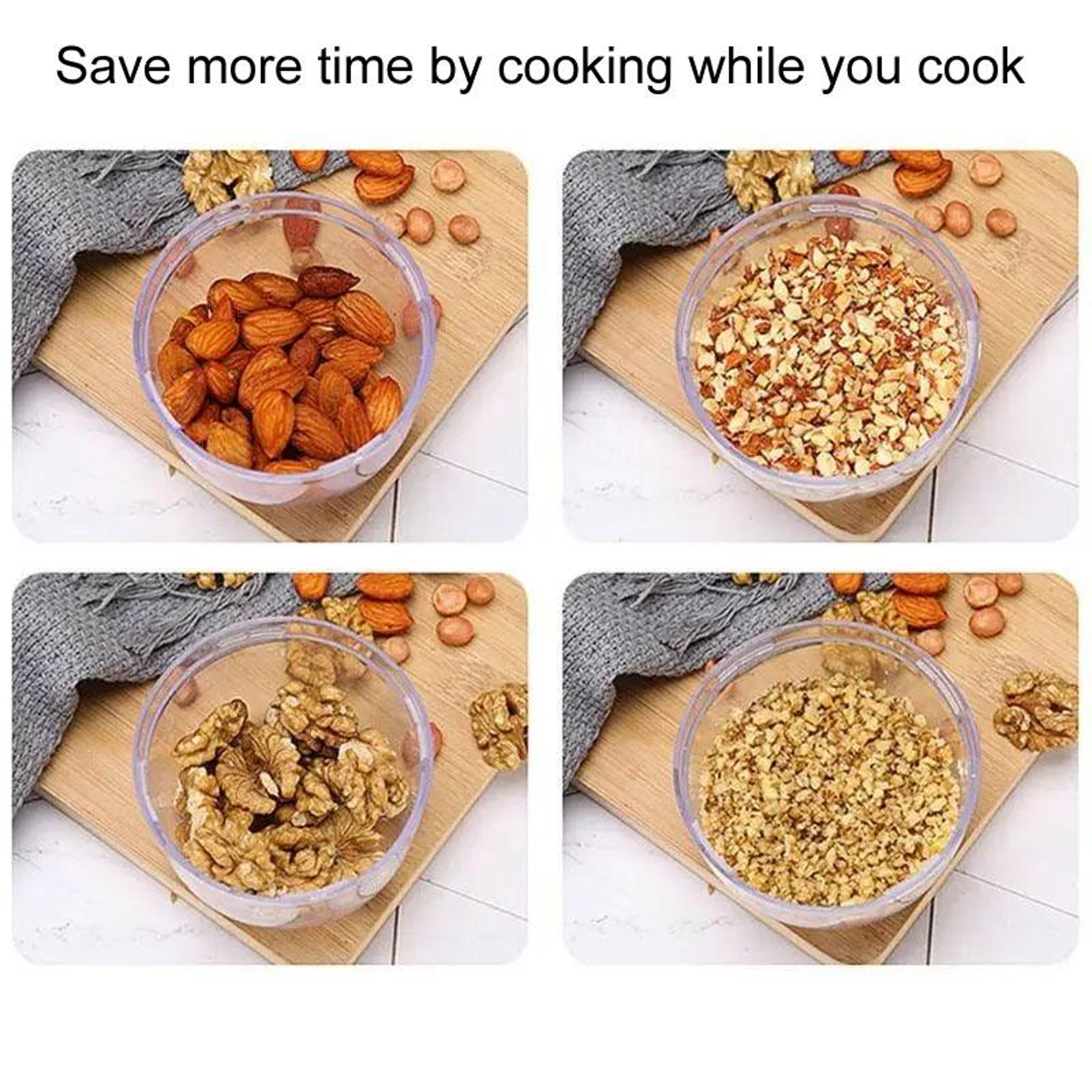 NutriCrush Hand Crank Nut Chopper And Dried Fruit Grinder 1