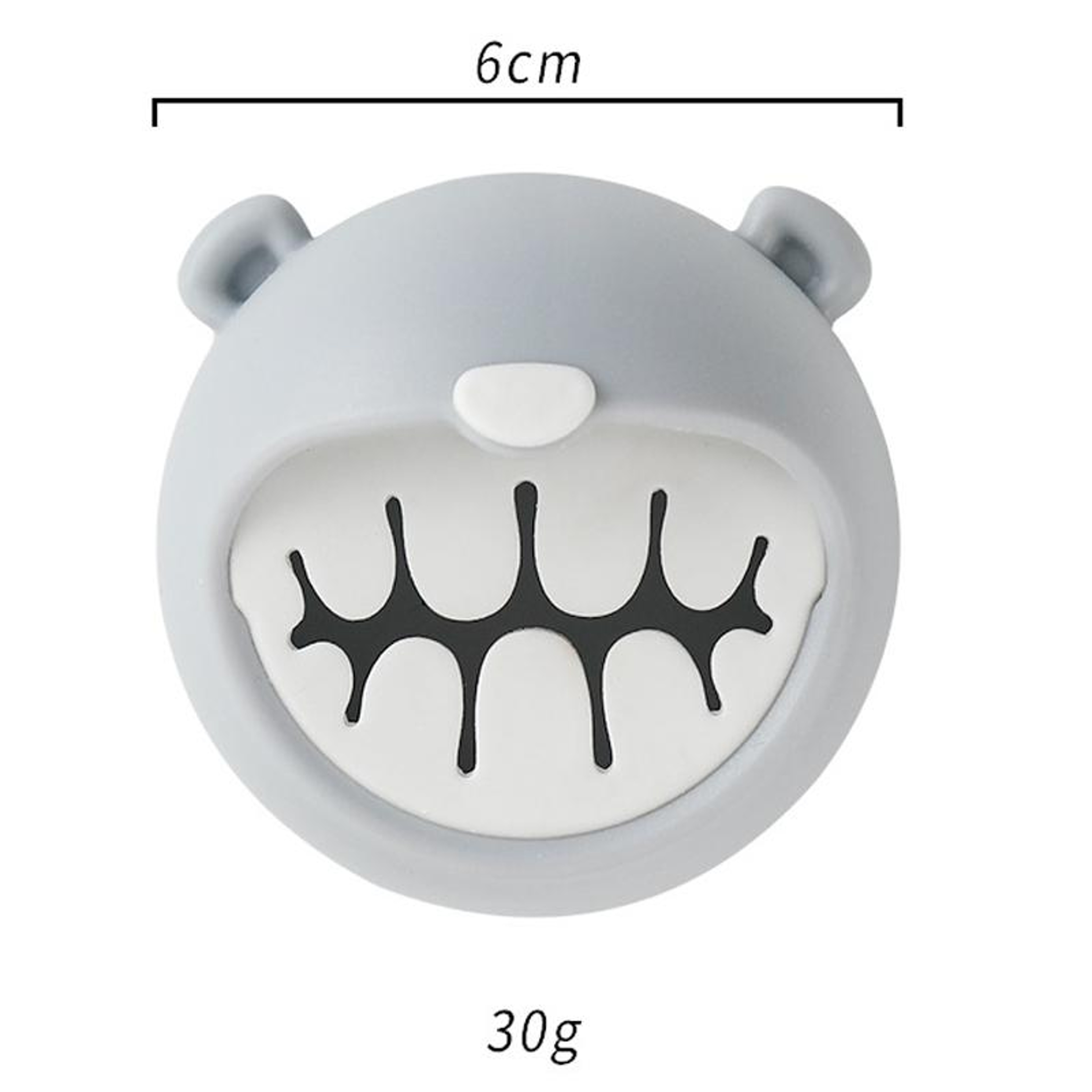 Bear PVC Wall Mounted Towel Holder Hook No Nail Bathroom  Kitchen Rack 2