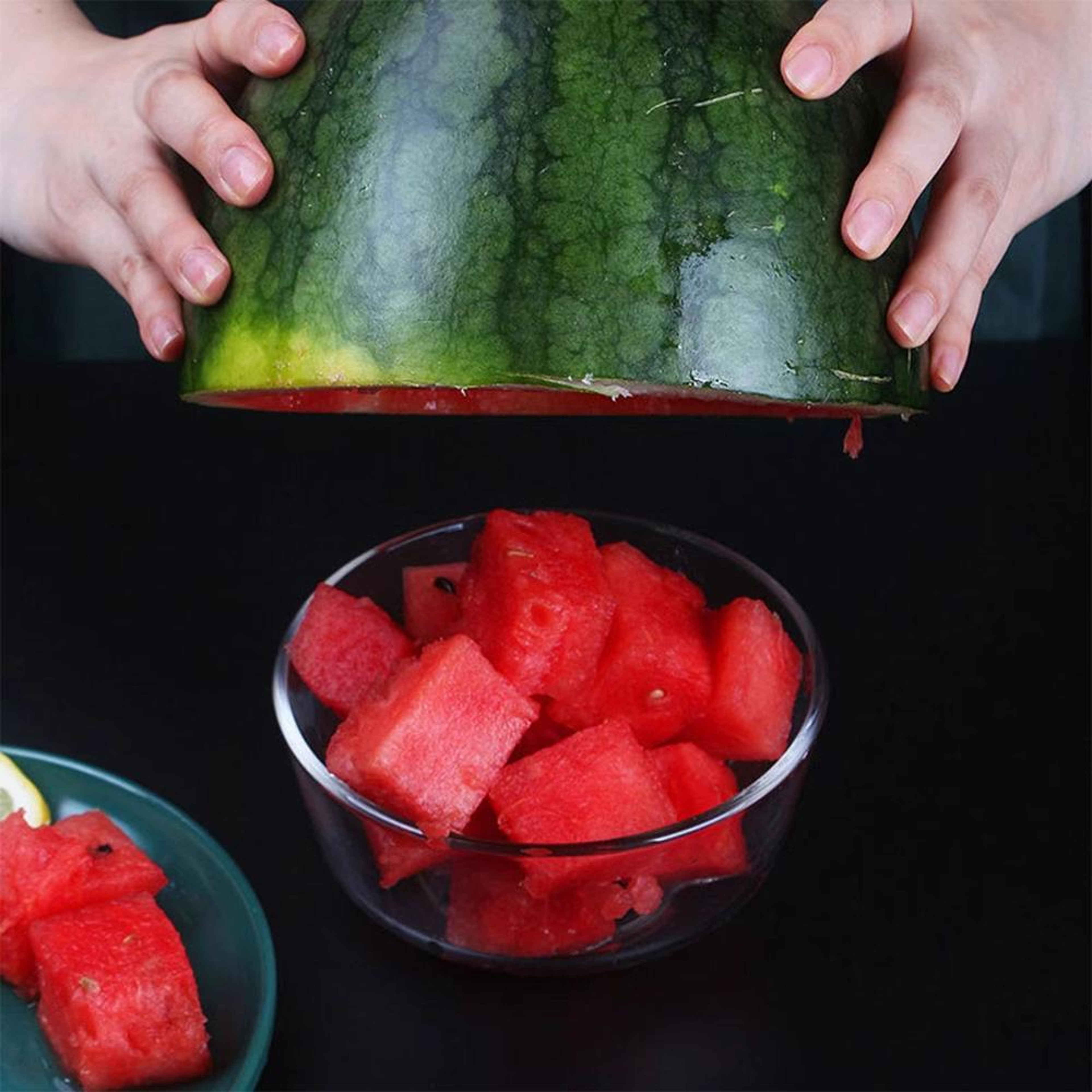 Premium 2 In 1 Stainless Steel Watermelon Fork Slicer Cutter 3