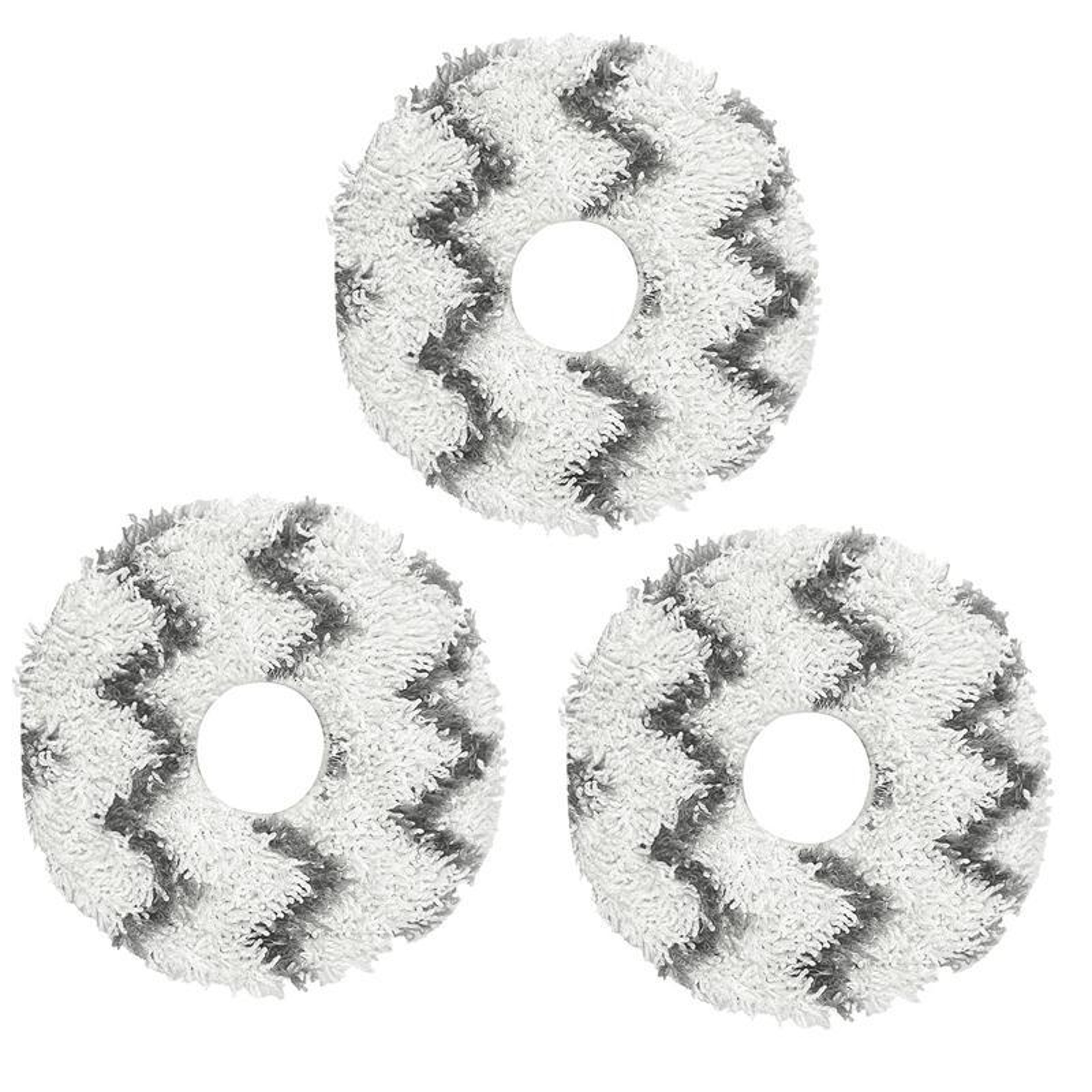 Replacement Mop Pads For Ecovacs Deebot T50 PRO Series 3 Pack Microfiber 0