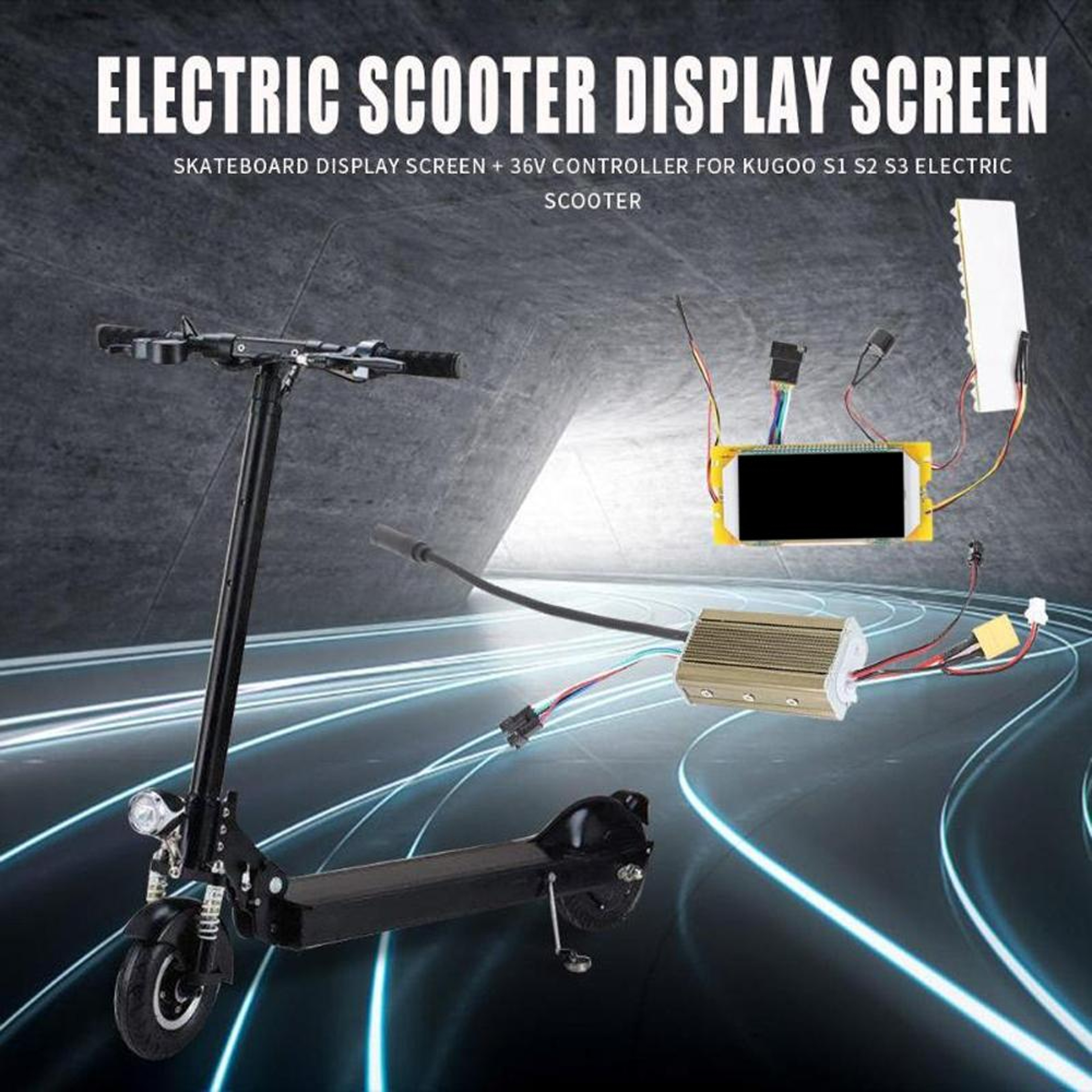 Kugoo S1 S2 S3 Electric Scooter Controller  LED Display Replacement Kit 1