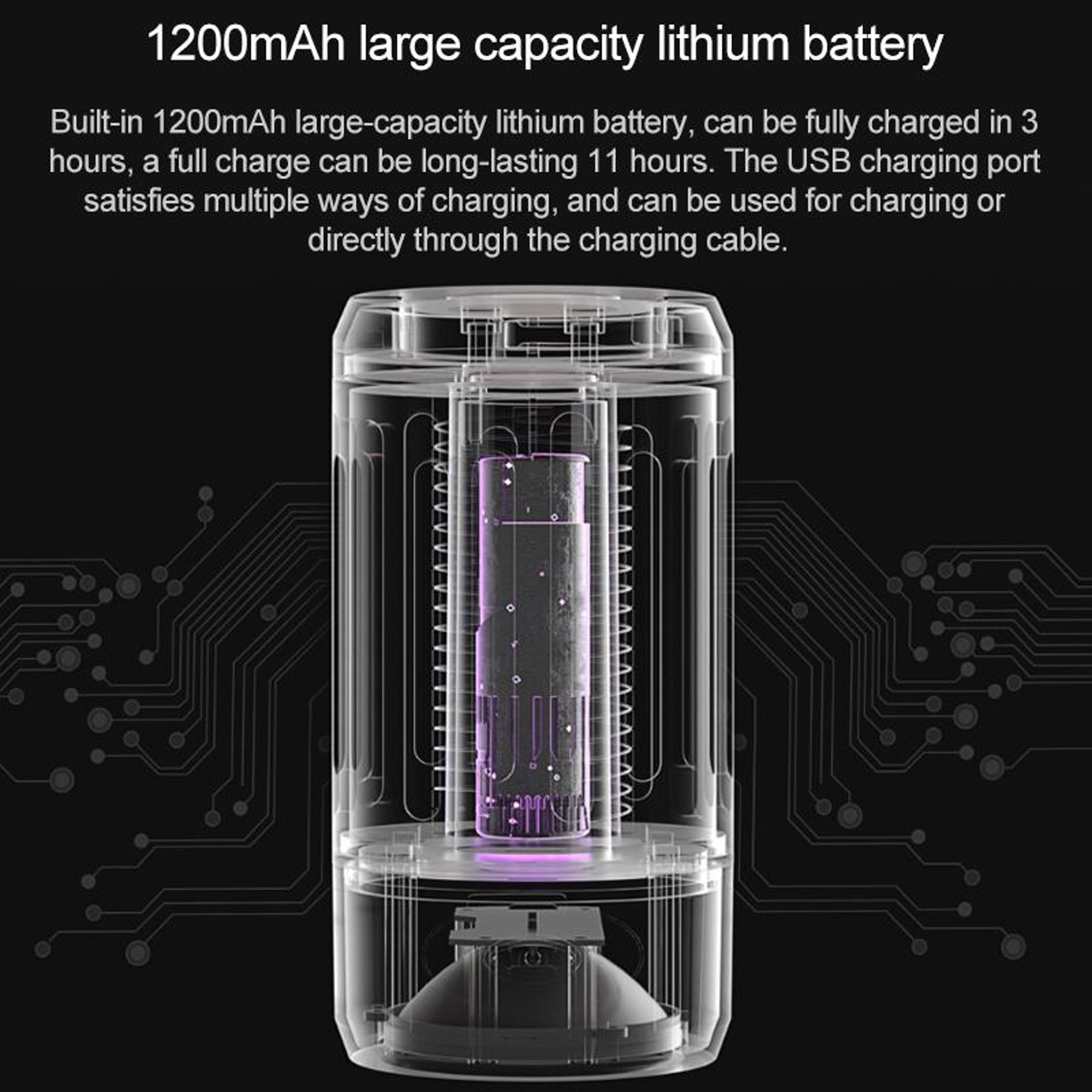Portable Mosquito Killer Lamp  Rechargeable Electric Trap 6