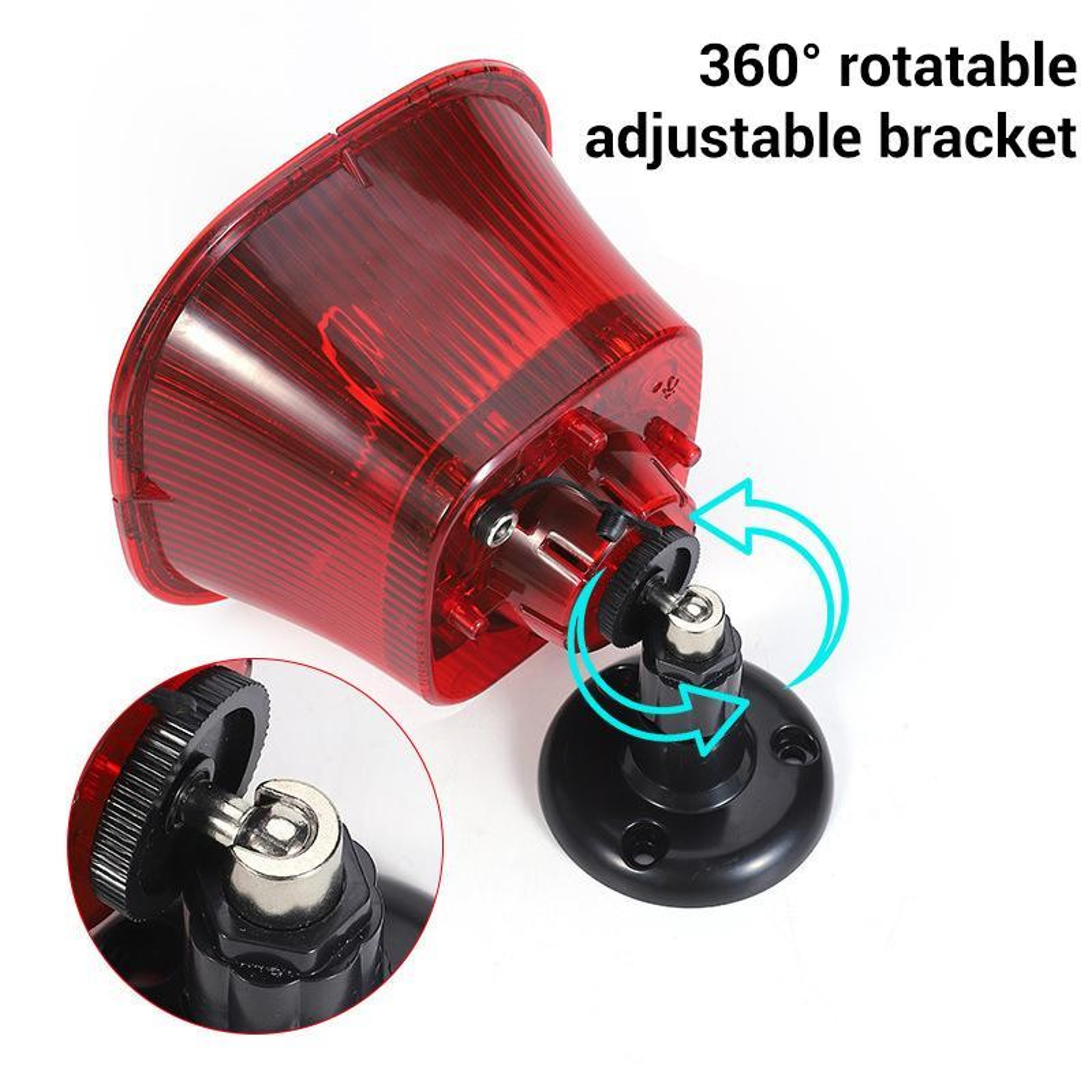Solar Sound  Light Animal Repellent Alarm For Farms Orchards  Property Protection 9