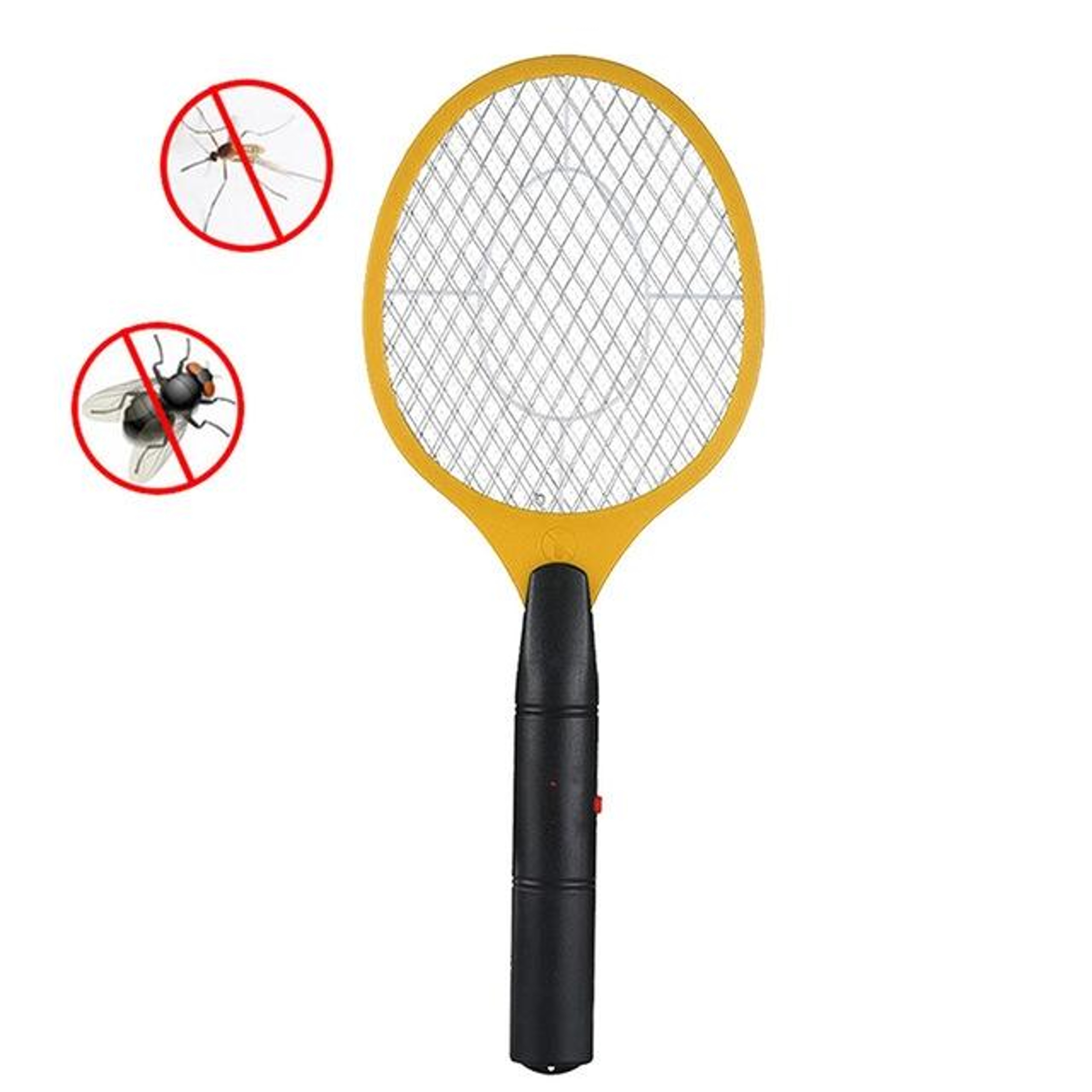 Premium Battery Operated Electric Mosquito Swatter Handheld Bug Zapper Racket Insect Killer 0