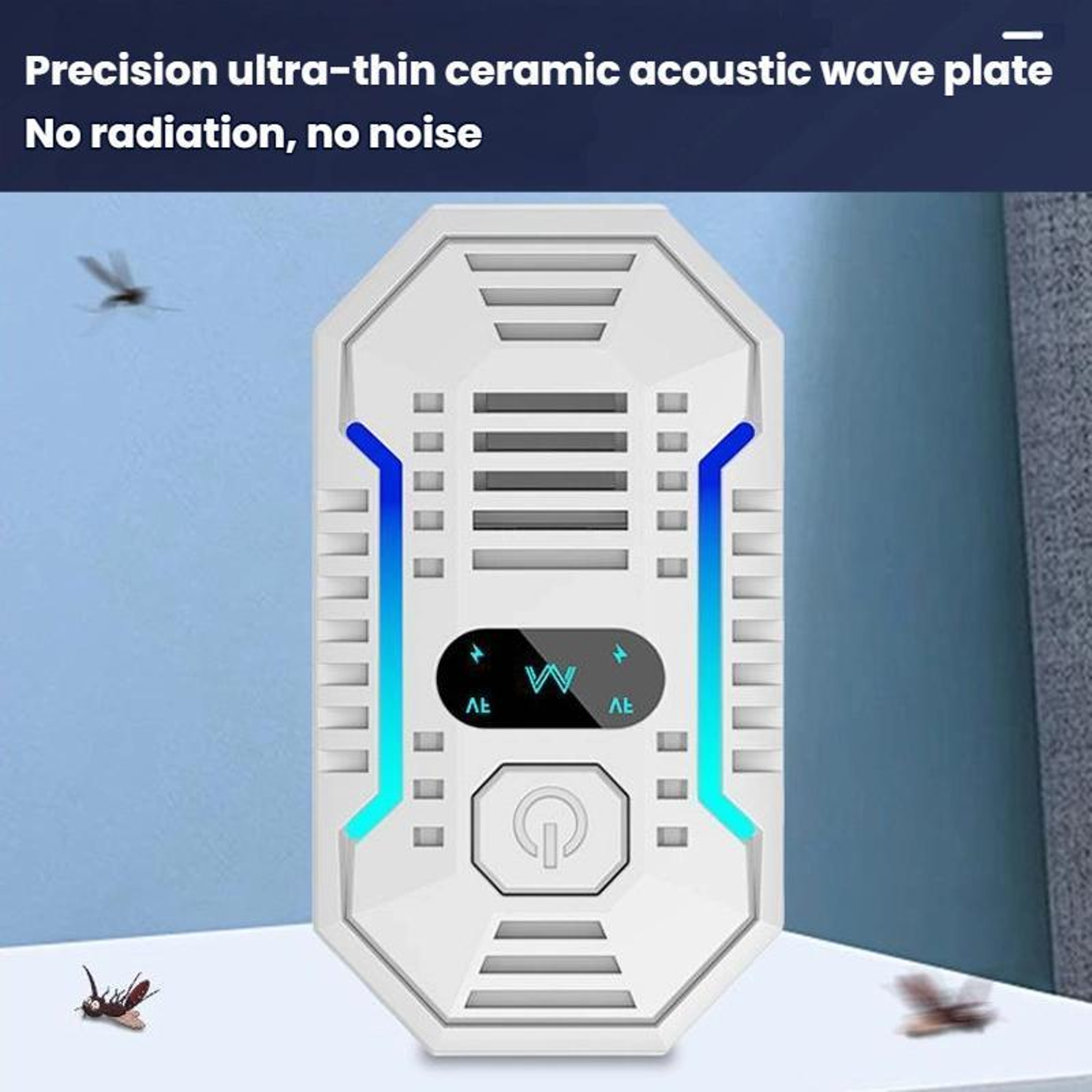 Ultra Quiet Home Ultrasonic Mosquito Repellent  Mosquito Pest Repeller 6
