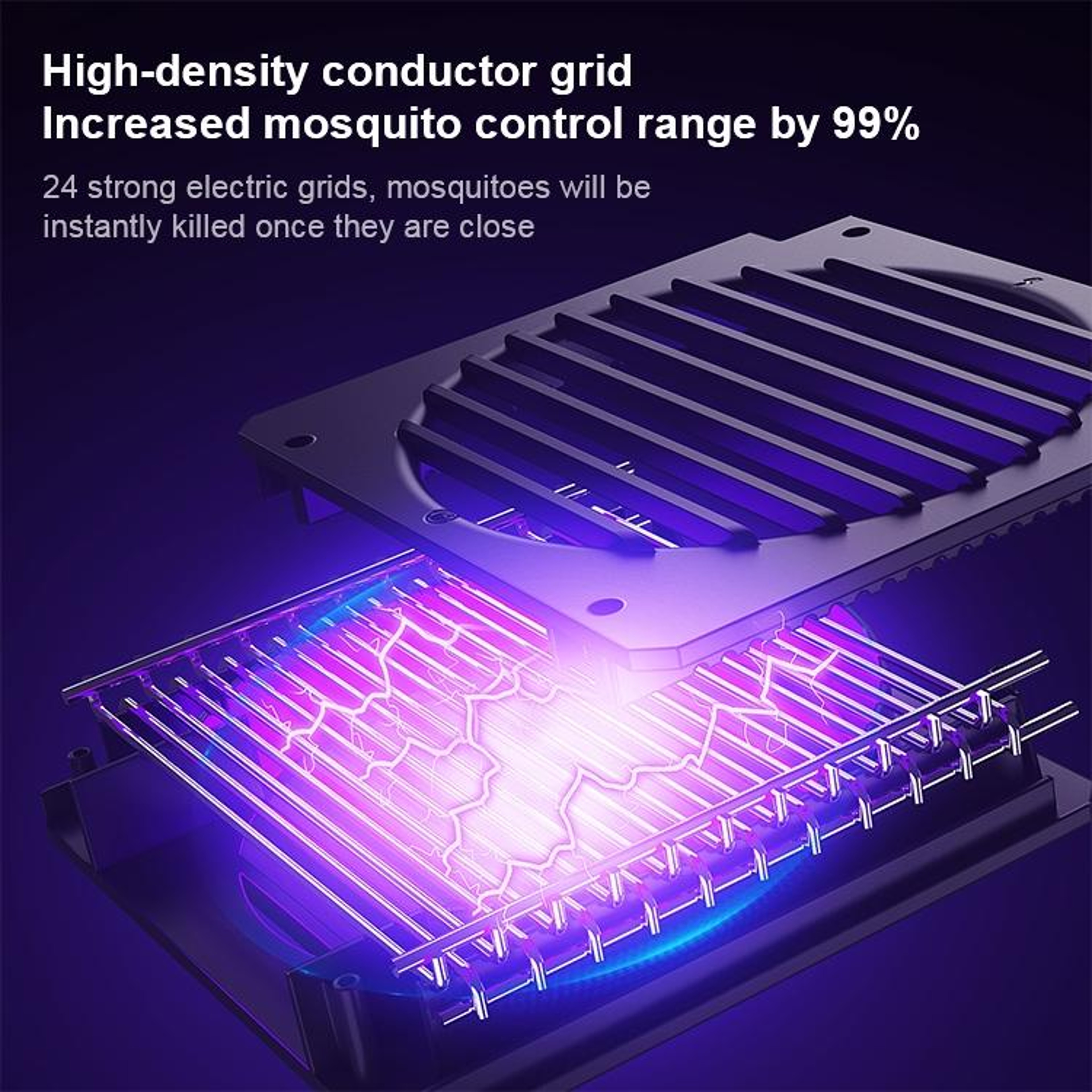 GlowGuard USB Mosquito Killer Lamp  Indoor Insect Trap 3
