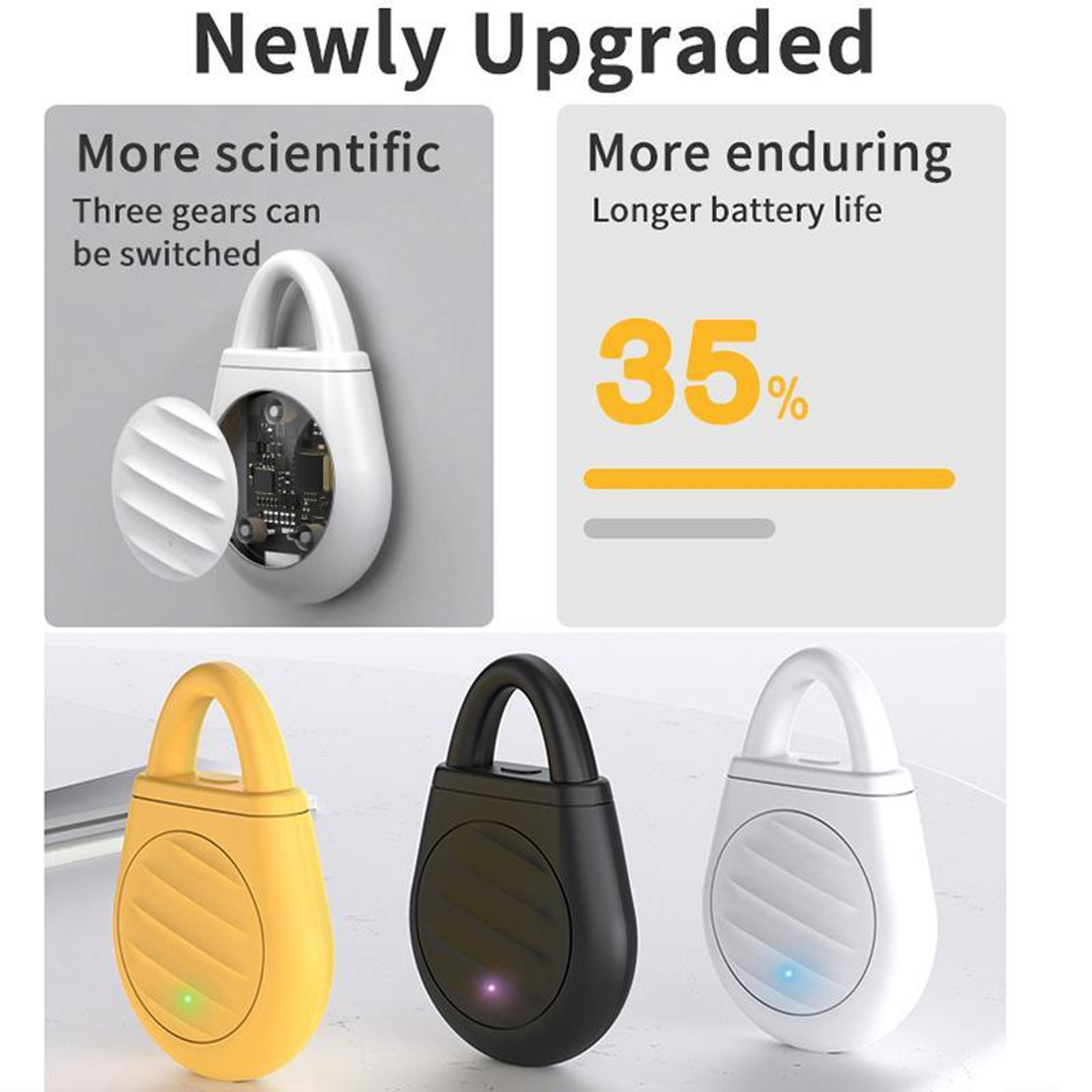 SafeGuard Portable Ultrasonic Mosquito Repellent  Mouse Repellent Rechargeable Travel Protector 5