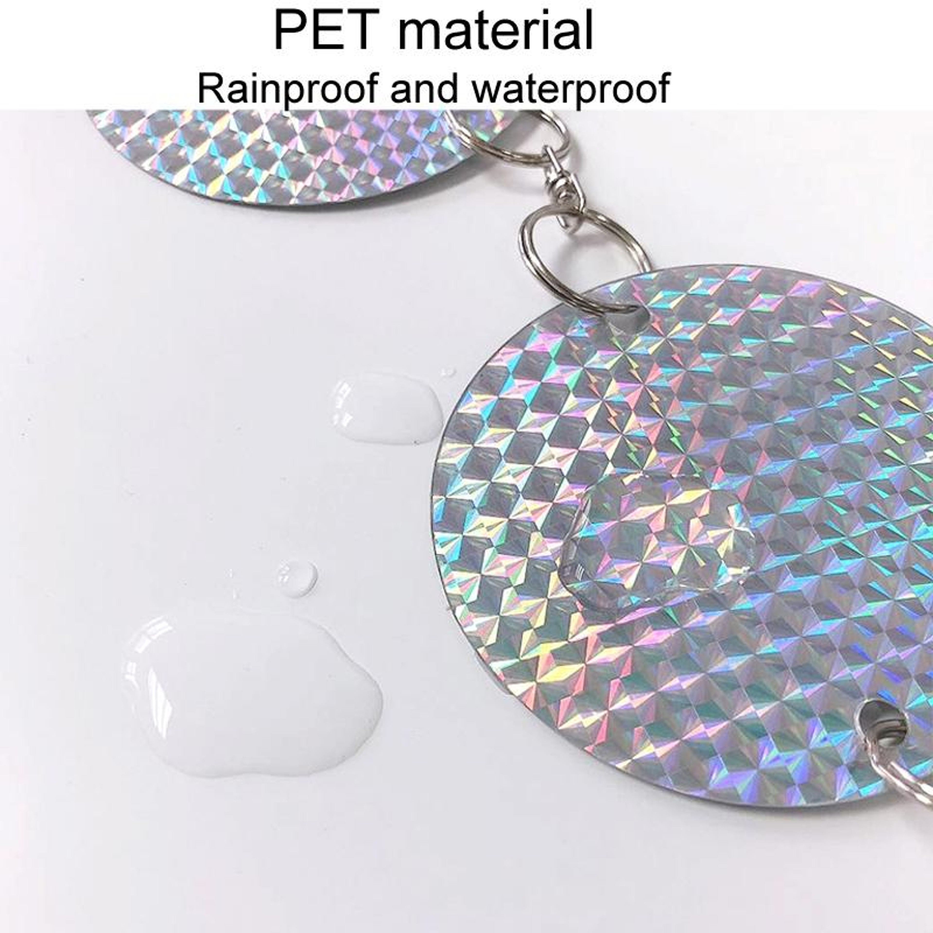 Premium Reflective Garden Bird Repellent Hanging Decoration 7