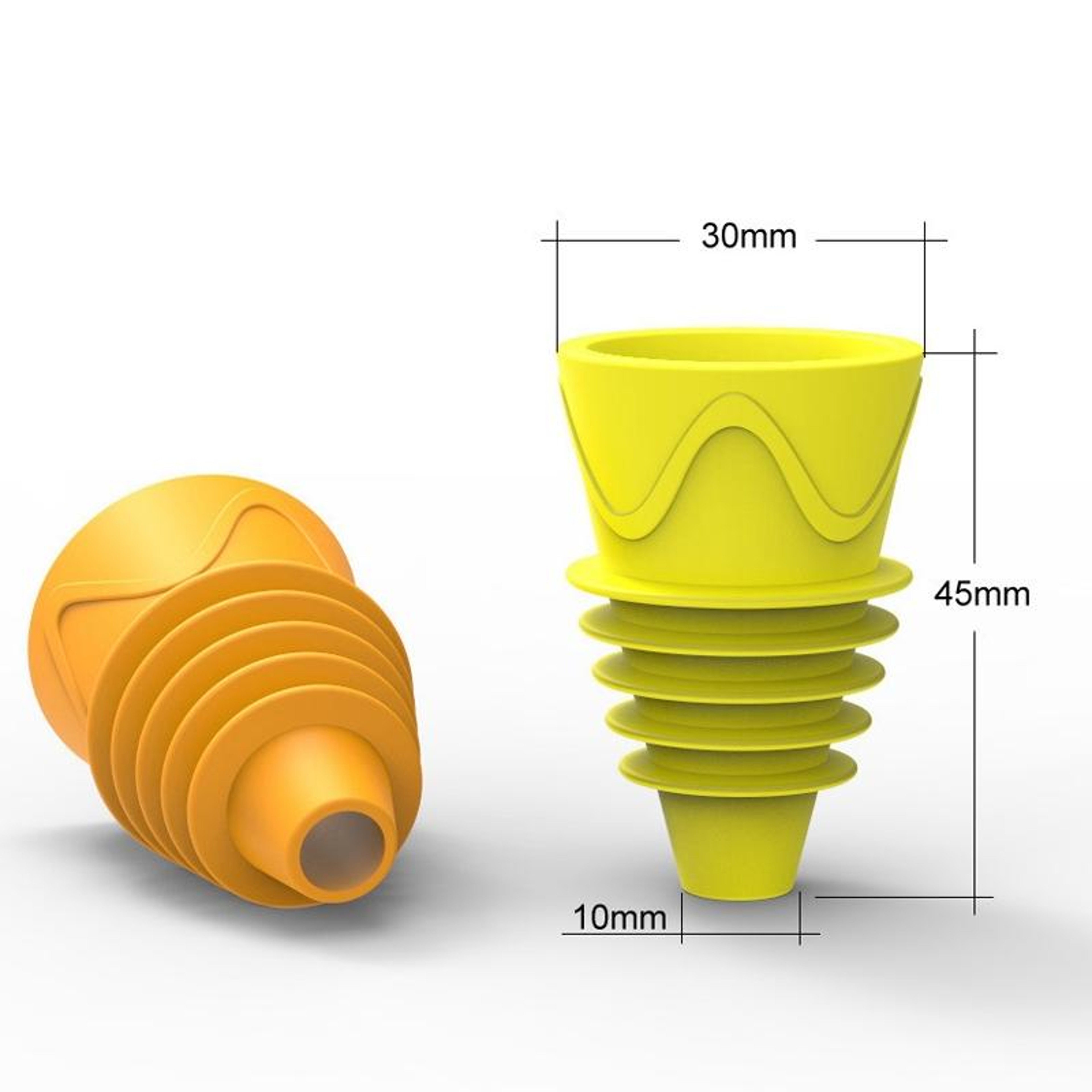 Reusable Fruit Fly Trap Bottle Insert Set Kitchen Fly Catcher  Insect Trap 1