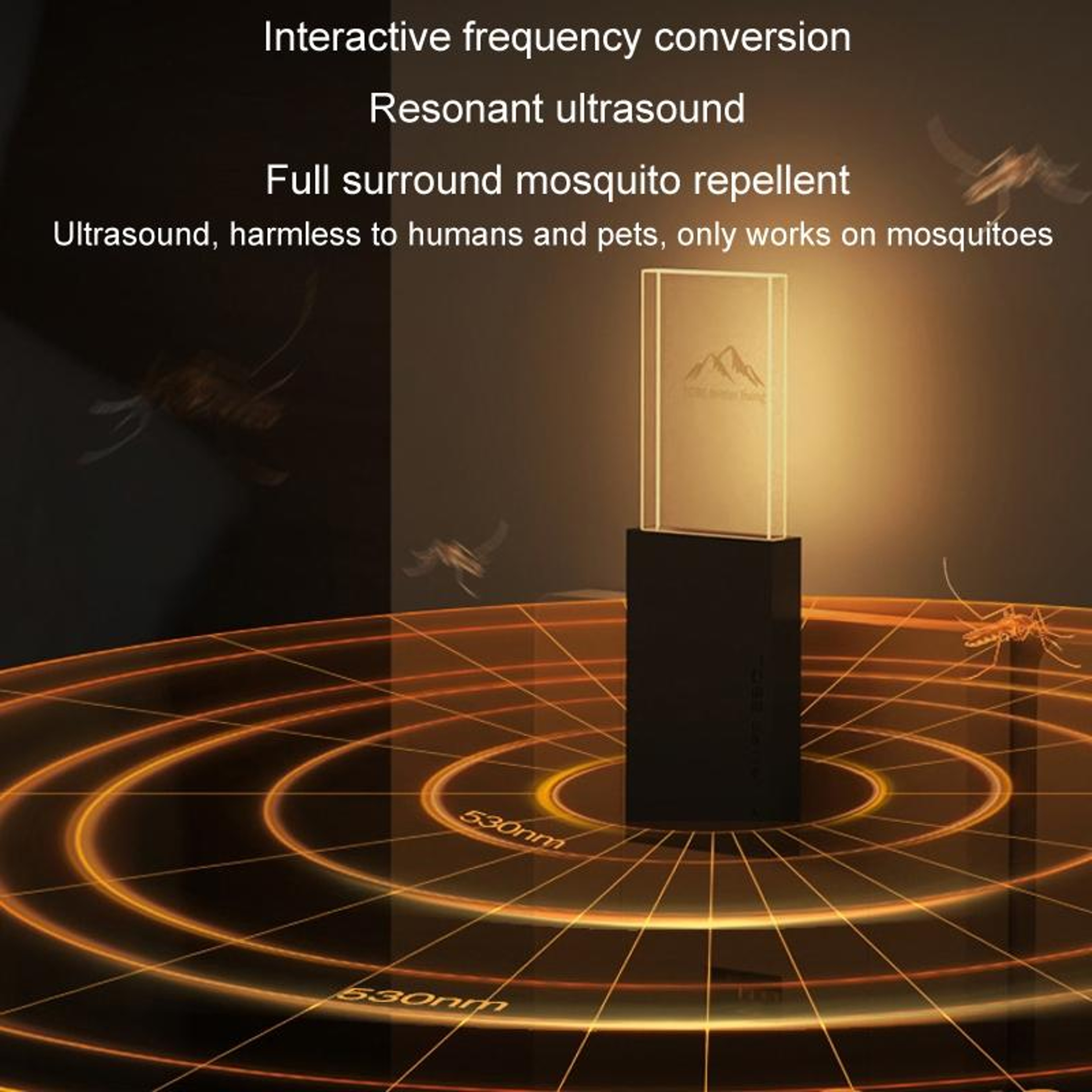 Smart USB Ultrasonic Night Light Pest  Mouse Repeller Home Insect Control Lamp 7
