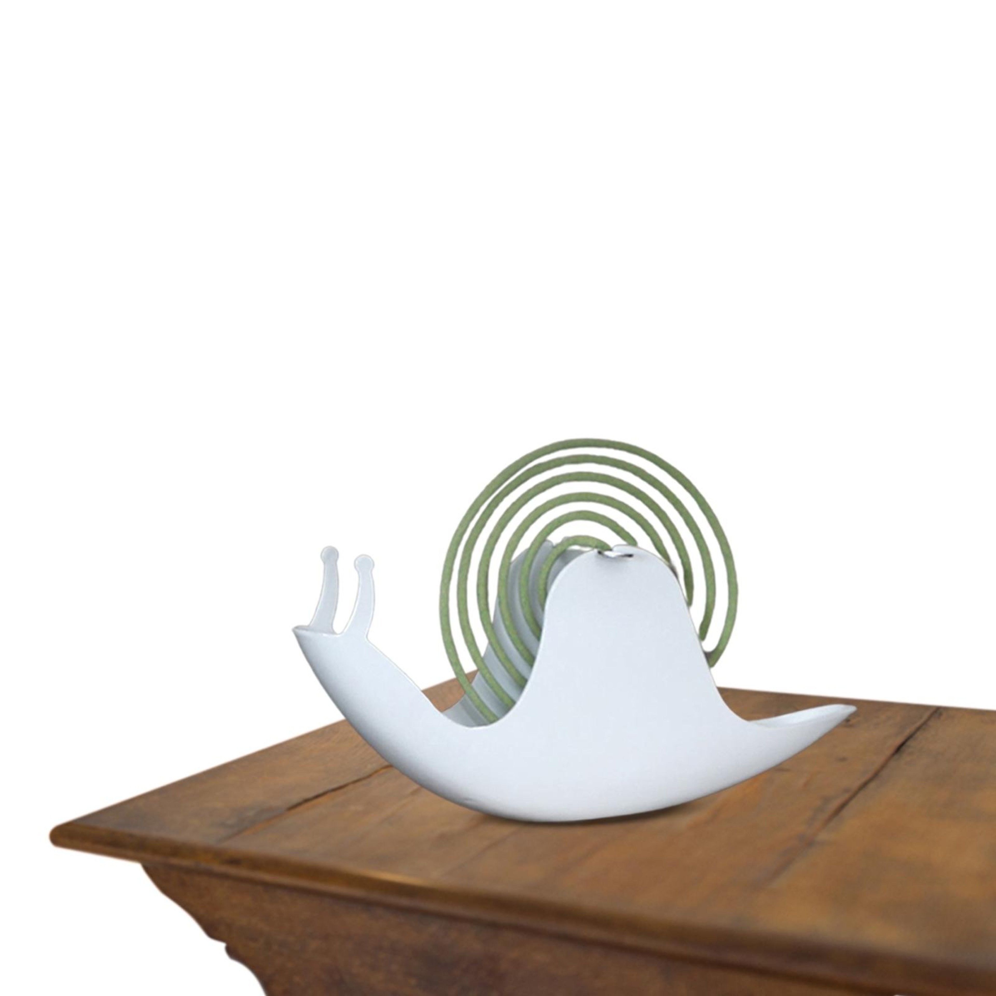 Snail Shape Fireproof Mosquito Coil Holder With Ash Catcher Tray For Indoor  Outdoor Use 3