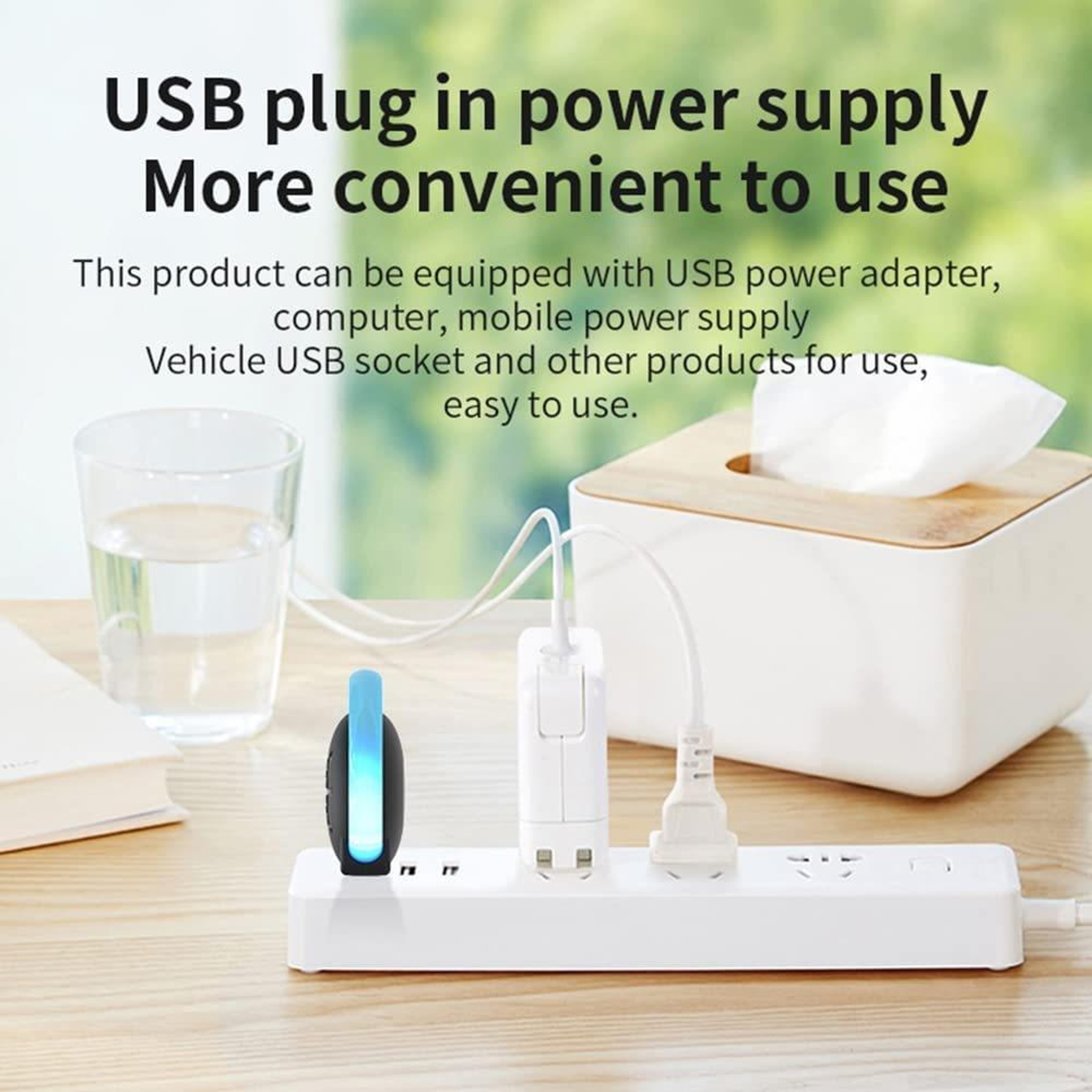 DriveGuard Ultrasonic Car Mouse Repellent  USB Pest Deterrent Light 3