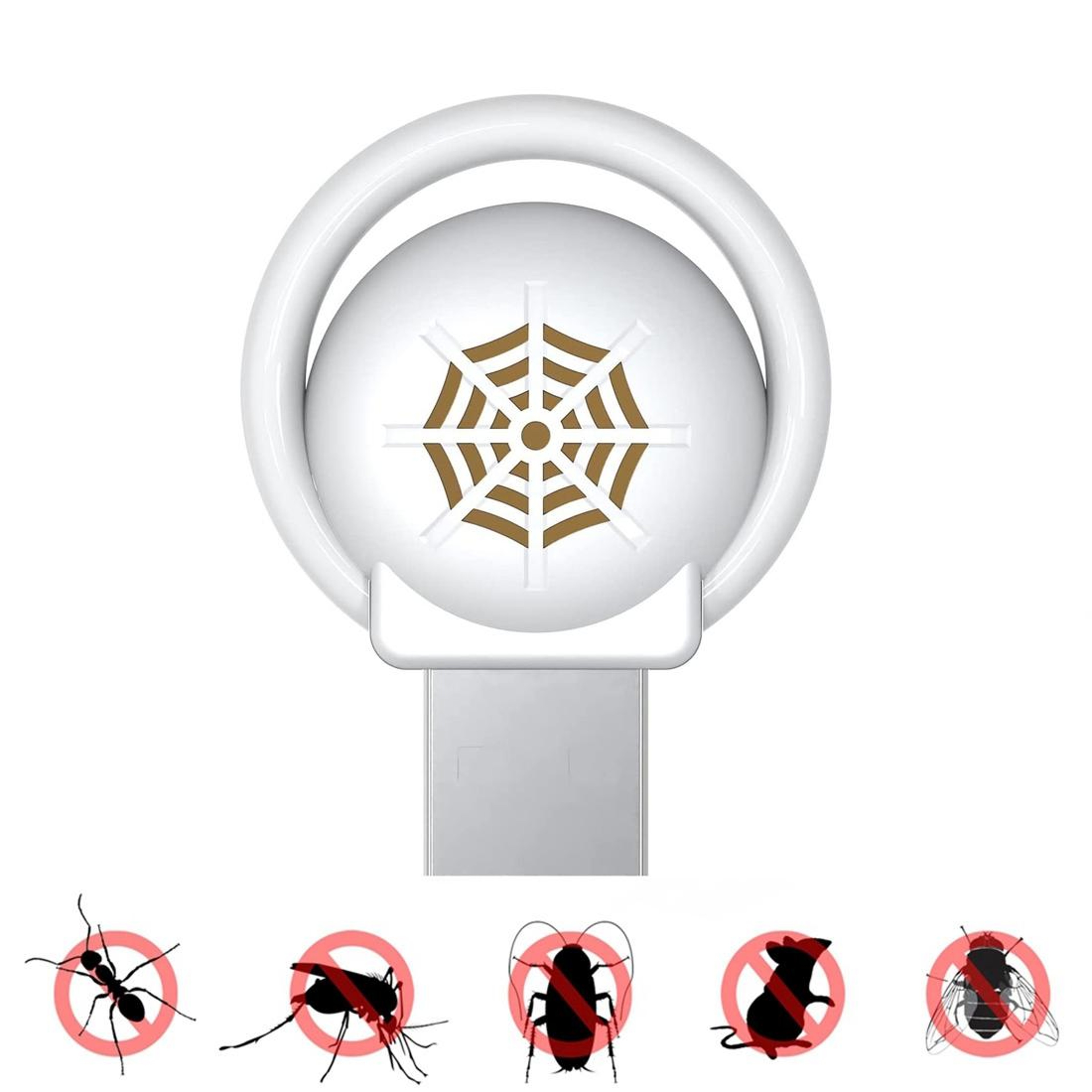 DriveGuard Ultrasonic Car Mouse Repellent  USB Pest Deterrent Light 6
