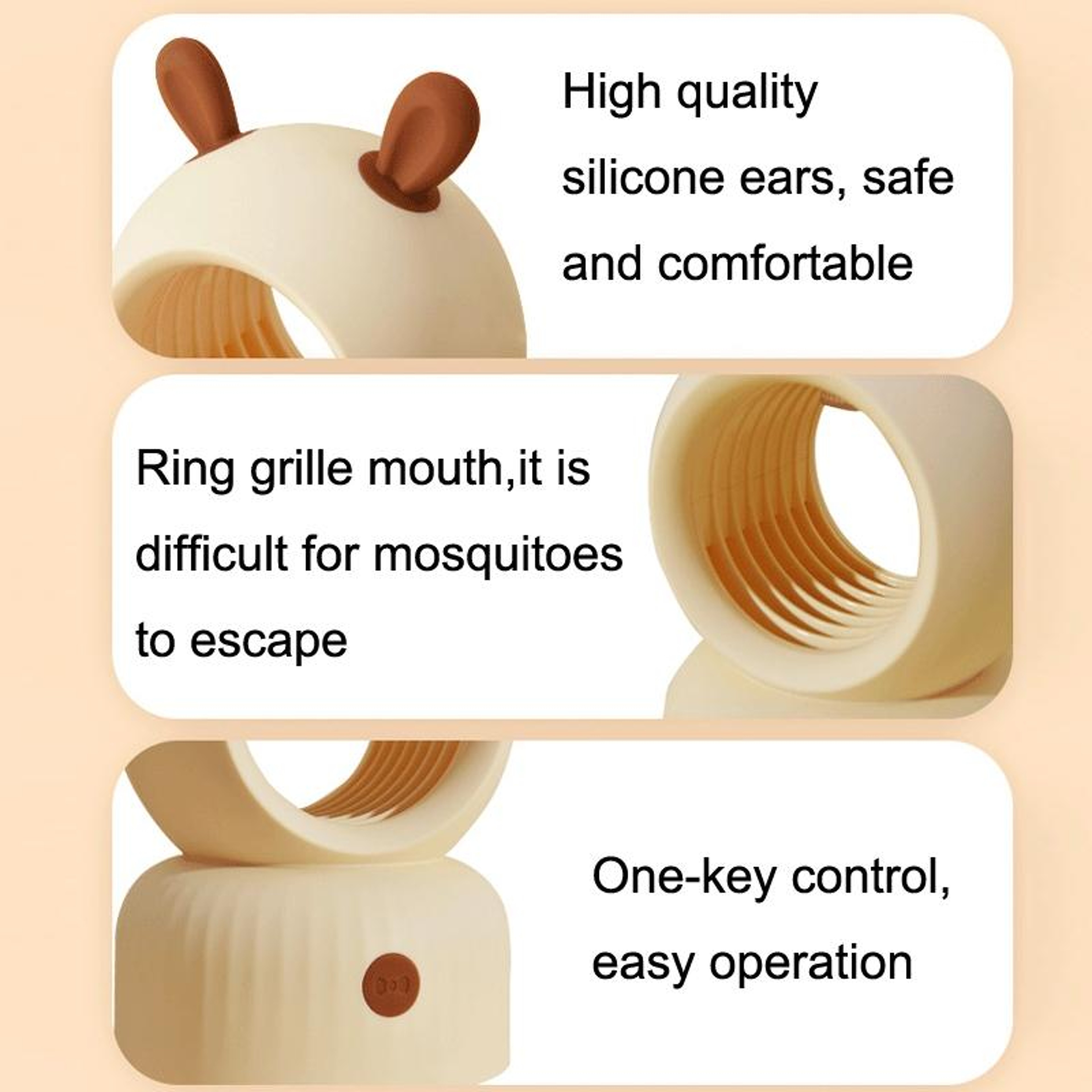 USB Indoor Mosquito Trap Lamp Silent UV Mosquito Killer For Home  Bedroom Comfort 1