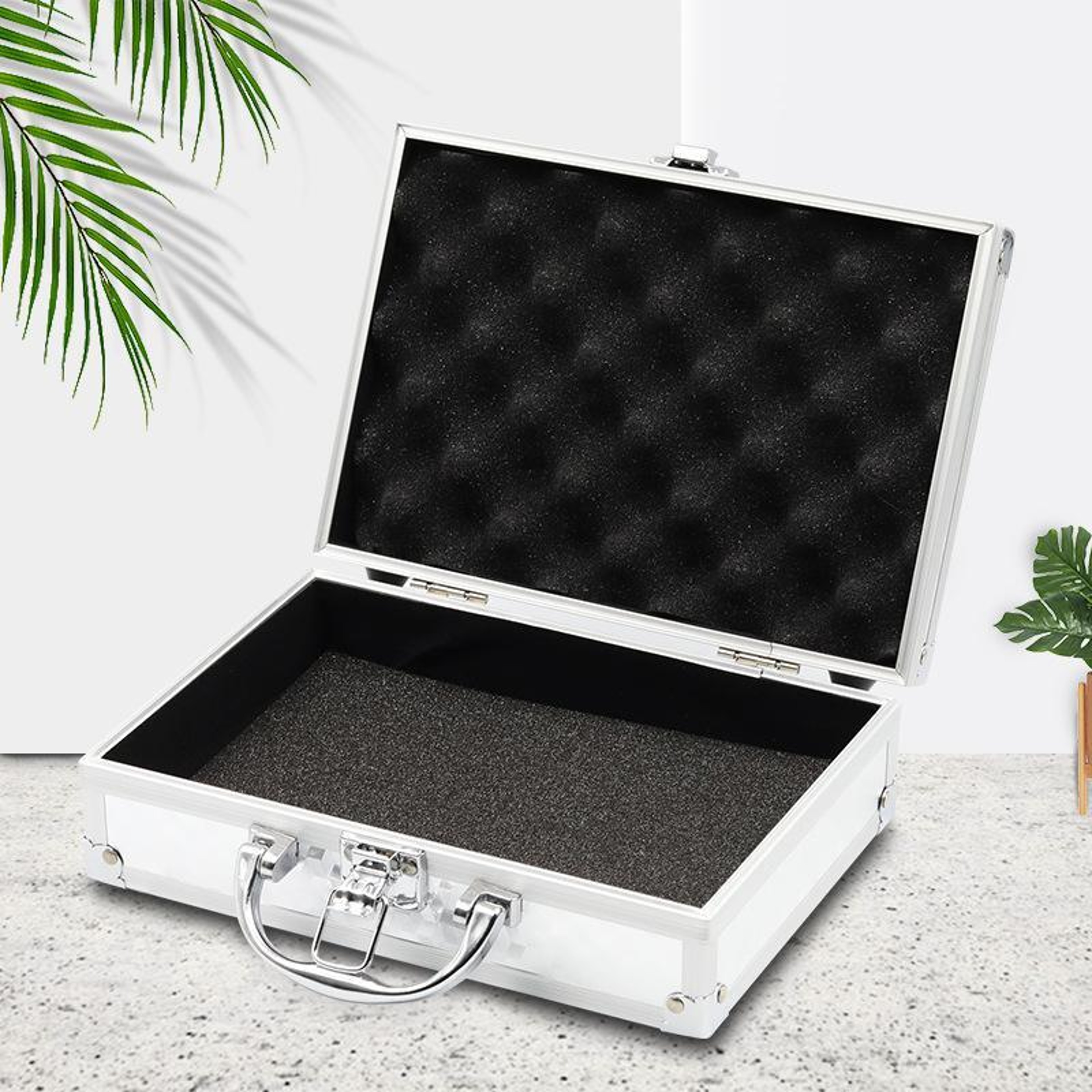 Aluminium Alloy Portable Tool Storage Case Multifunctional Household Organizer Box 1