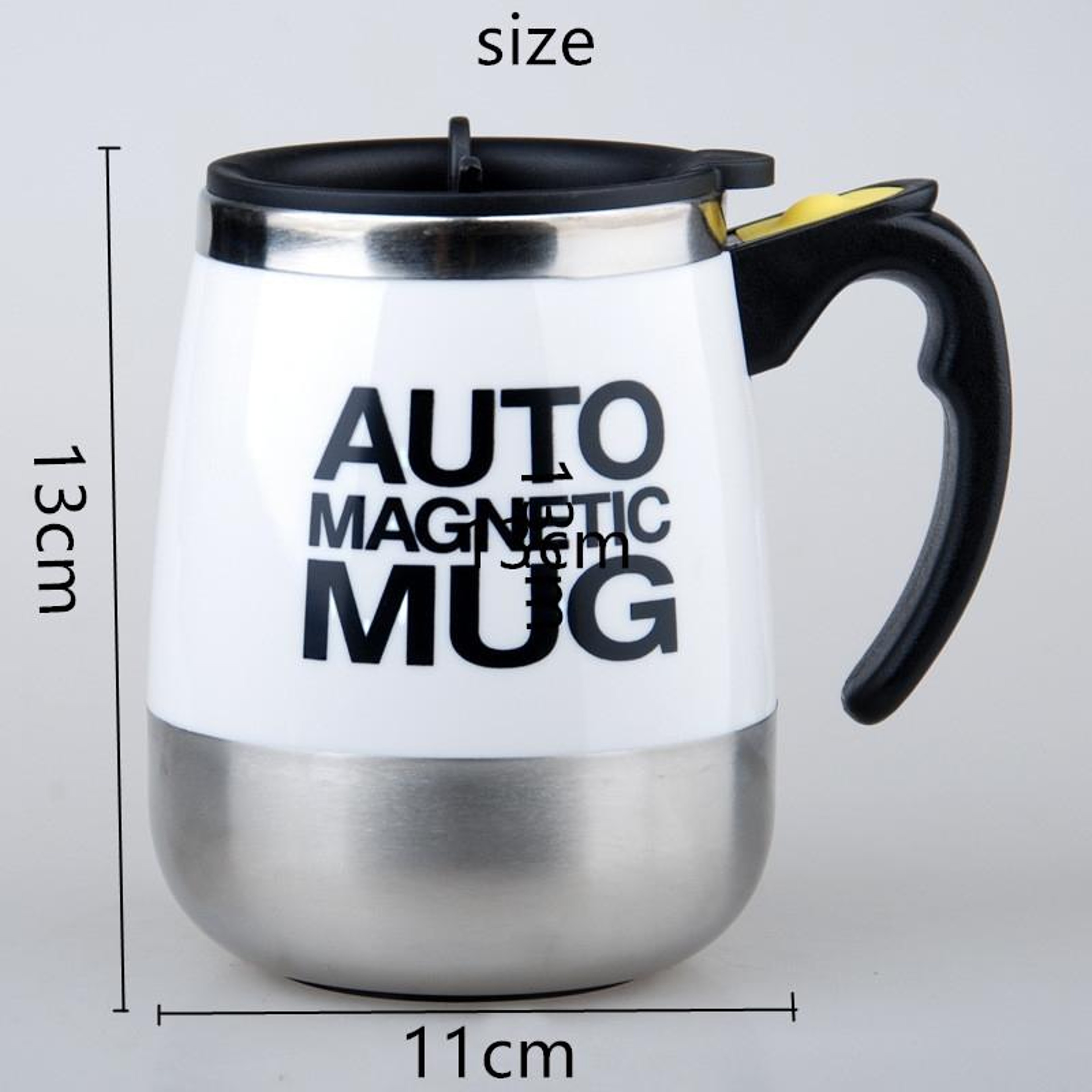 Magnetic Self Stirring Coffee Mug Portable Automatic Mixing Cup 7
